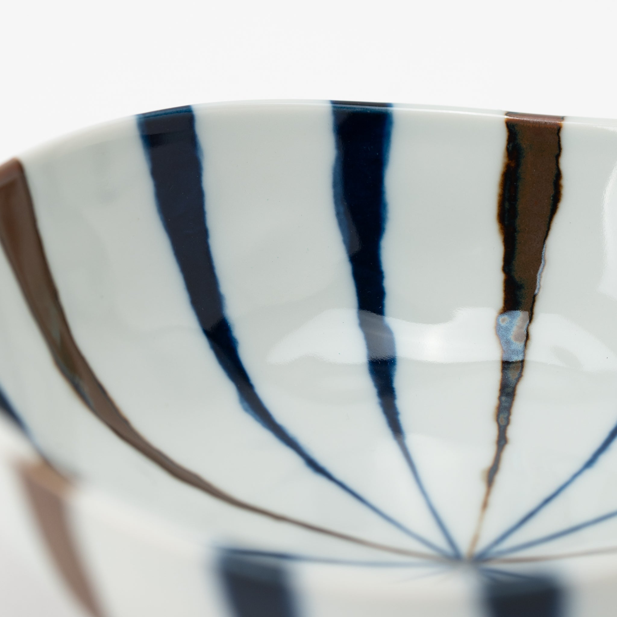 Indigo Tokusa Oval Bowl
