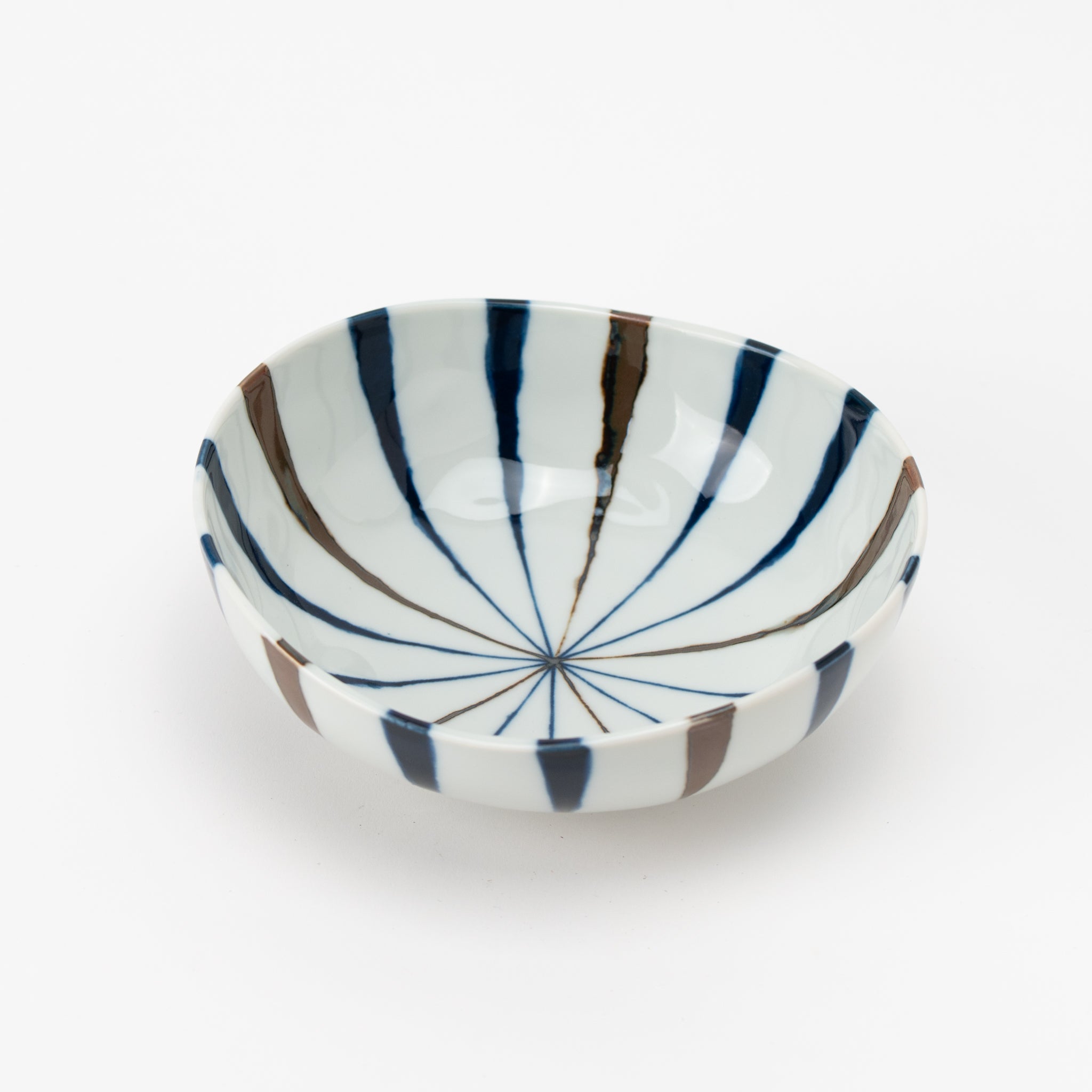 Indigo Tokusa Oval Bowl