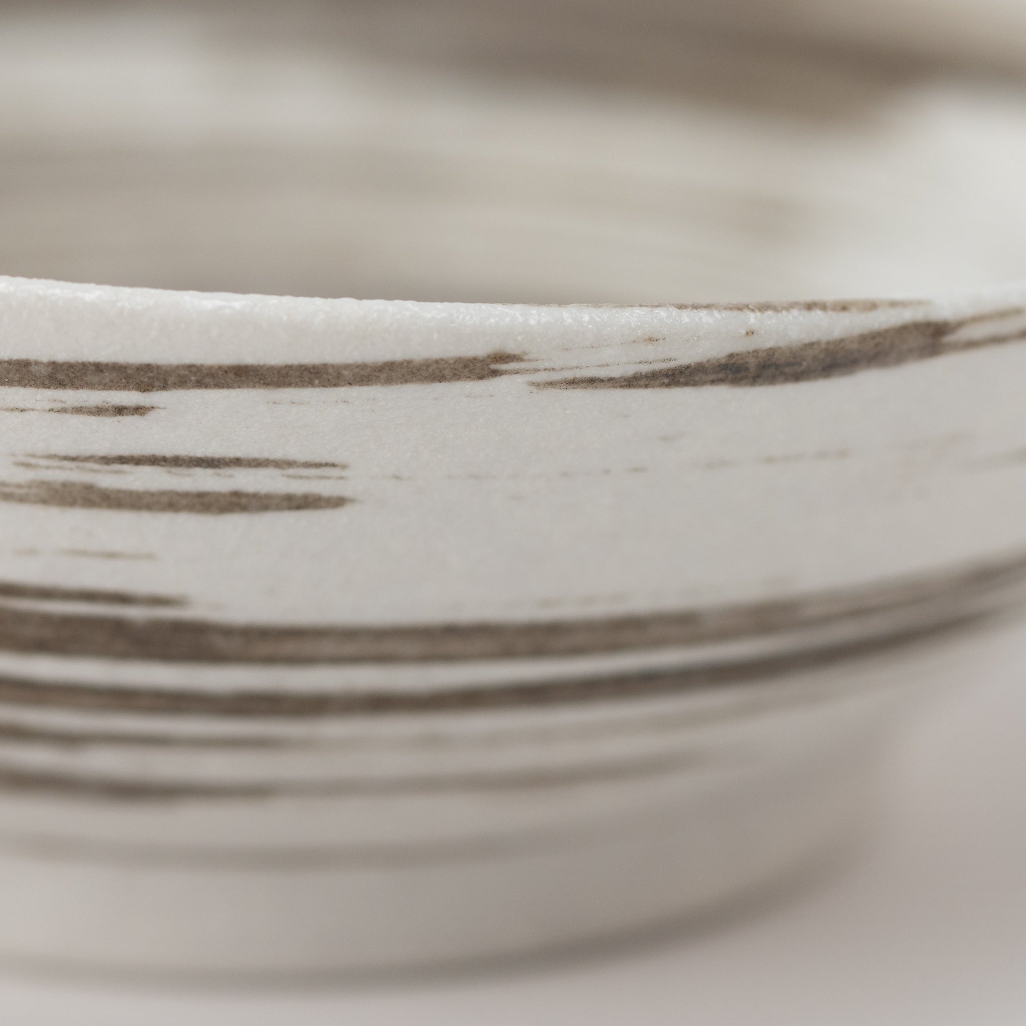 Blissful White Tonsui Bowl