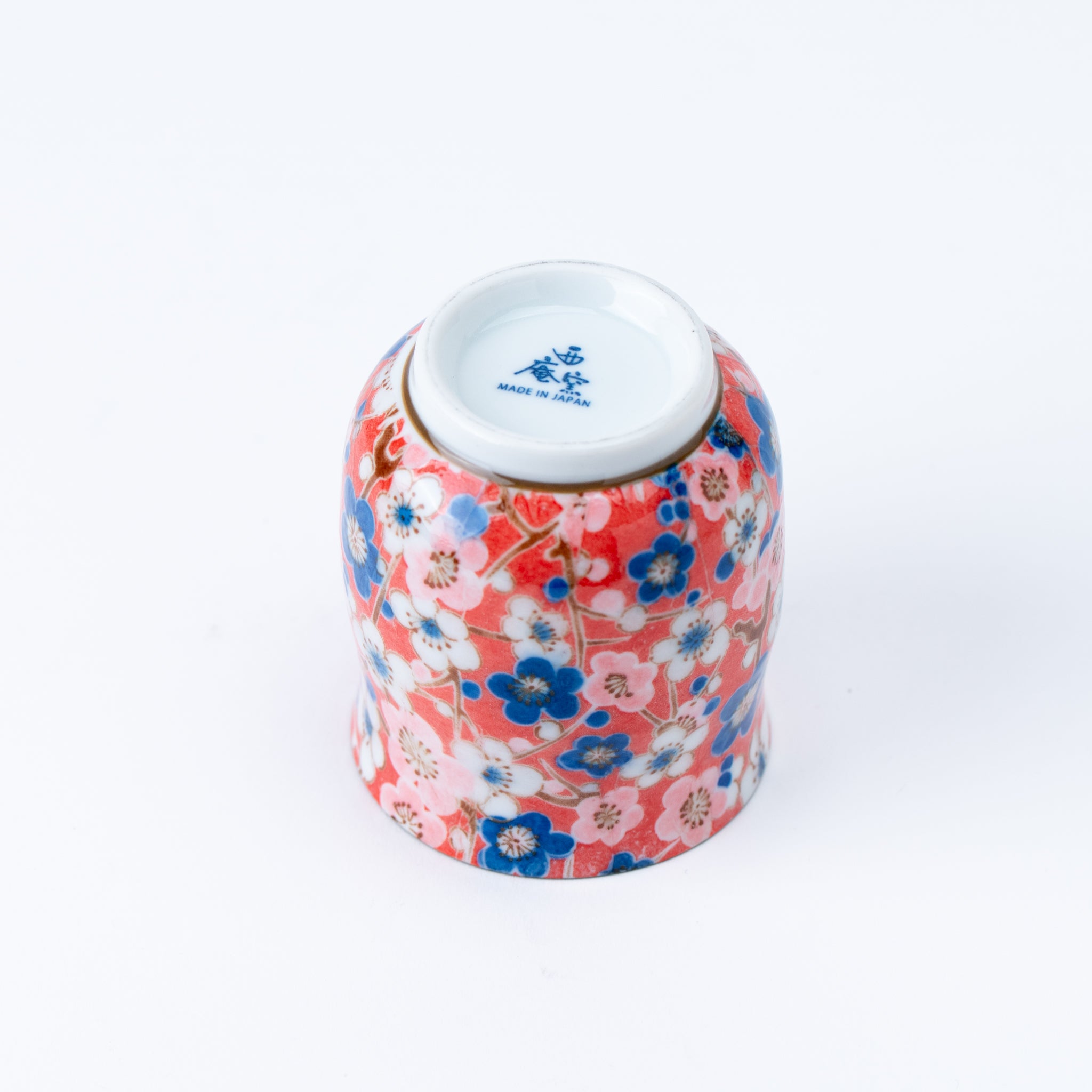 Colorful Blossom Teapot (with Tea Strainer) & Yunomi Teacup Set