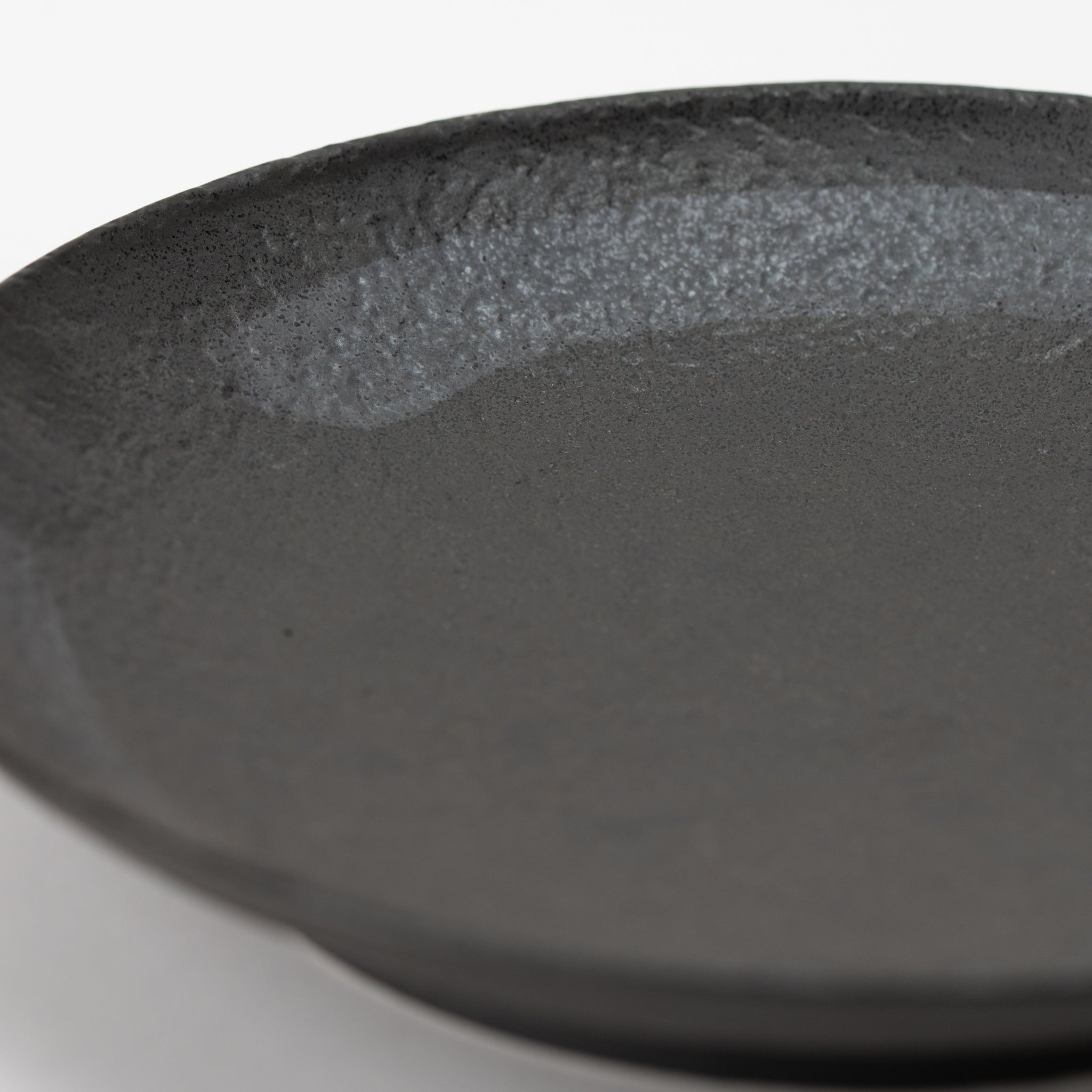 Dark Matte Round Plate