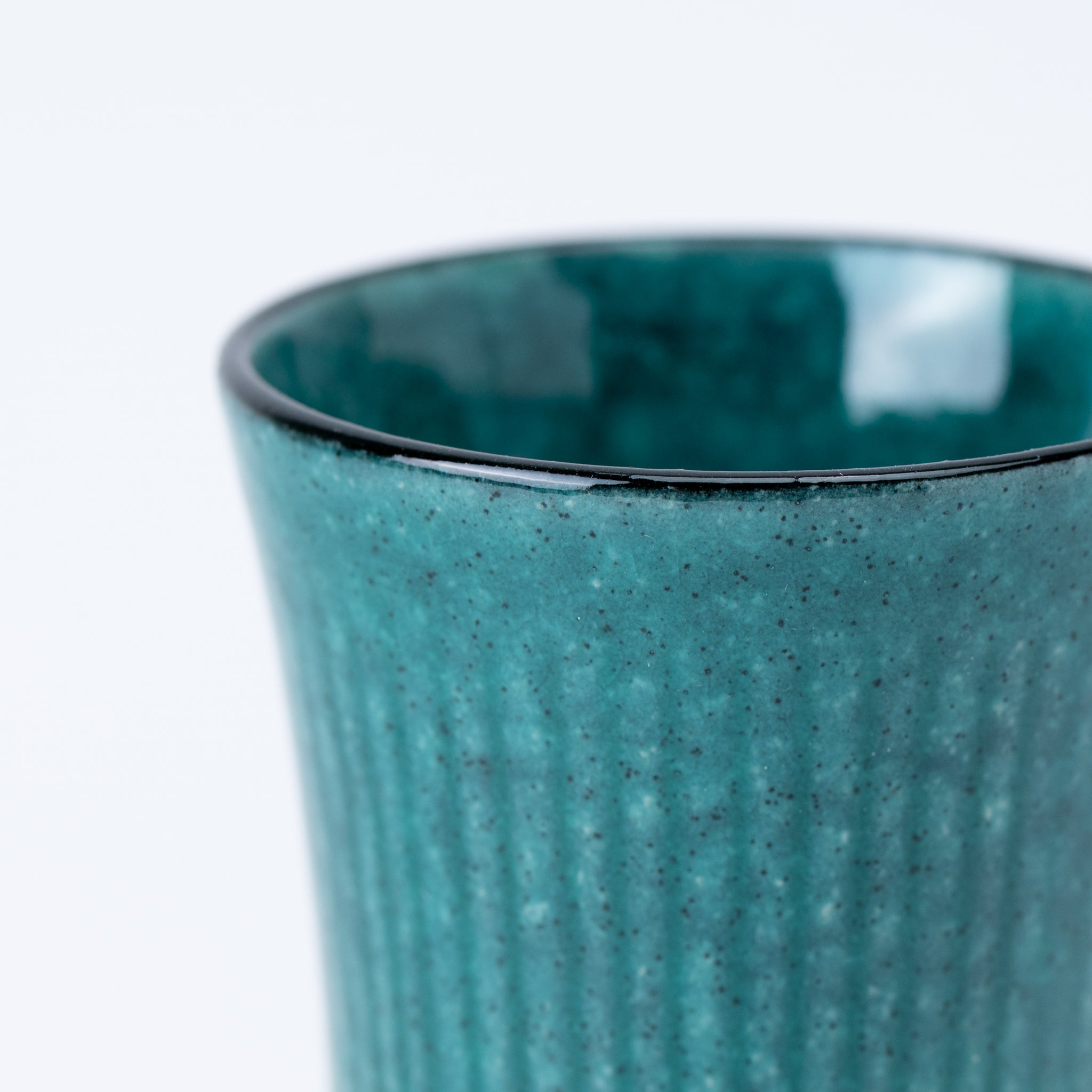Deep Verdant Glaze Free Cup
