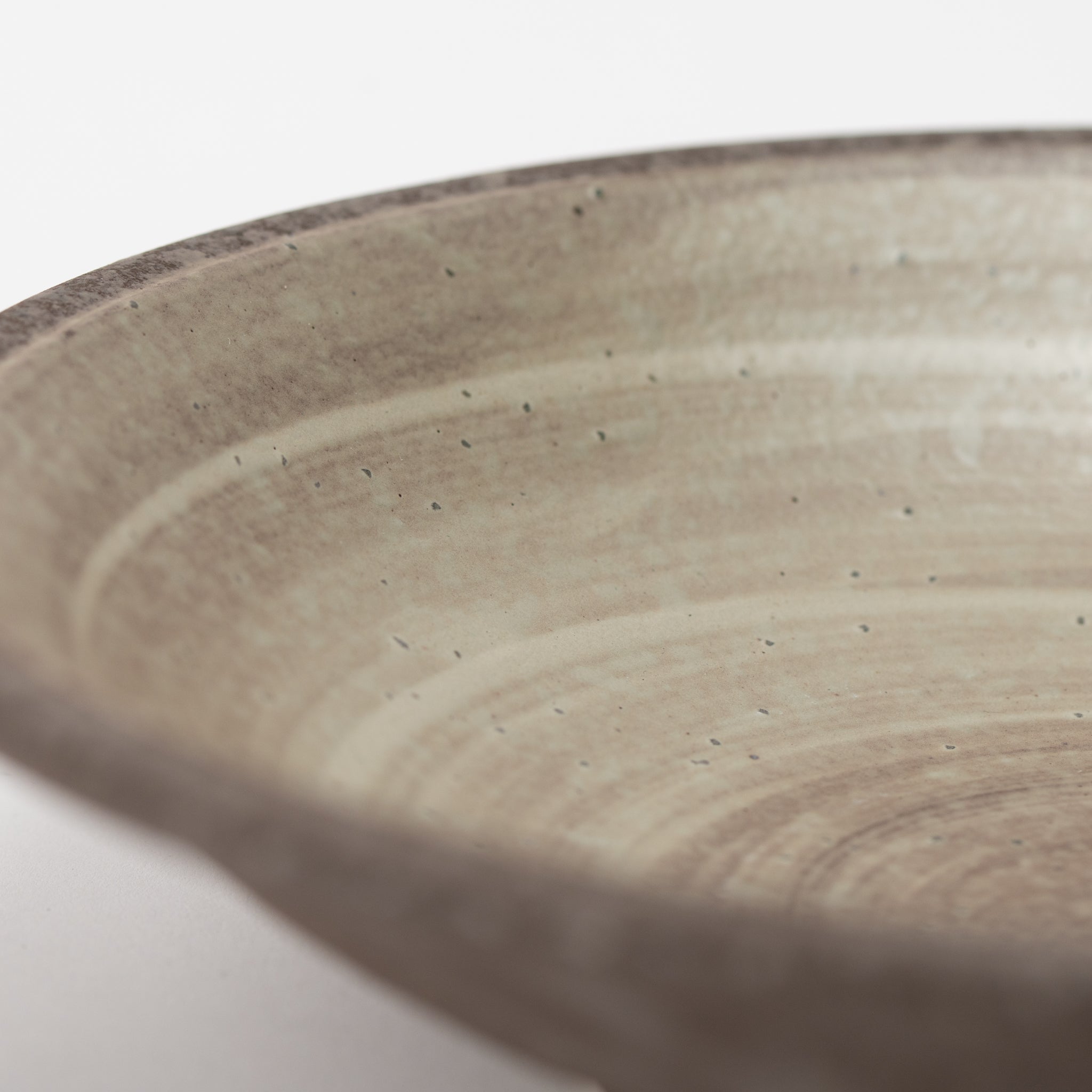 Growth Ring Spiral Large Plate
