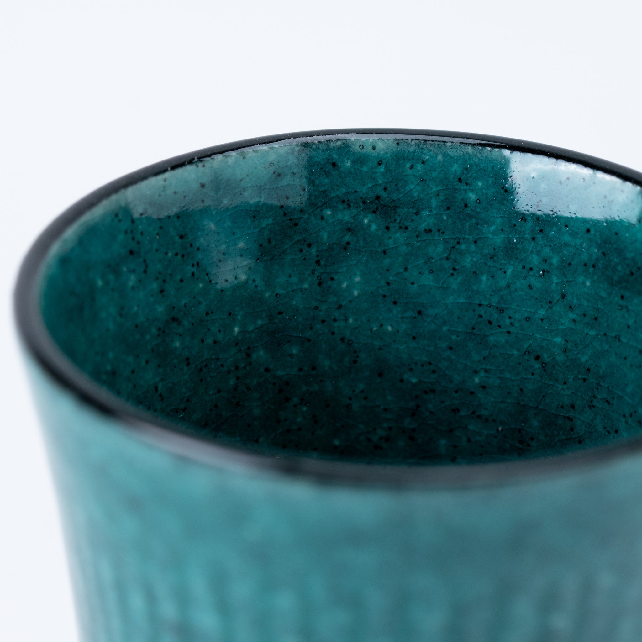 Deep Verdant Glaze Free Cup