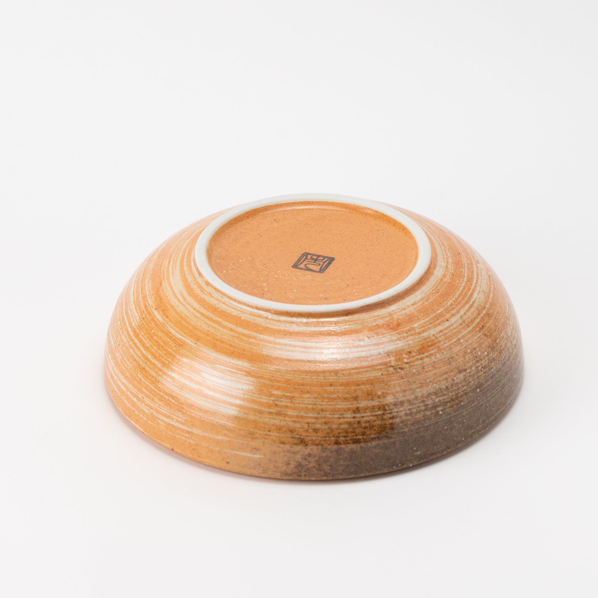 Earth-Tone Tied Handle Bowl