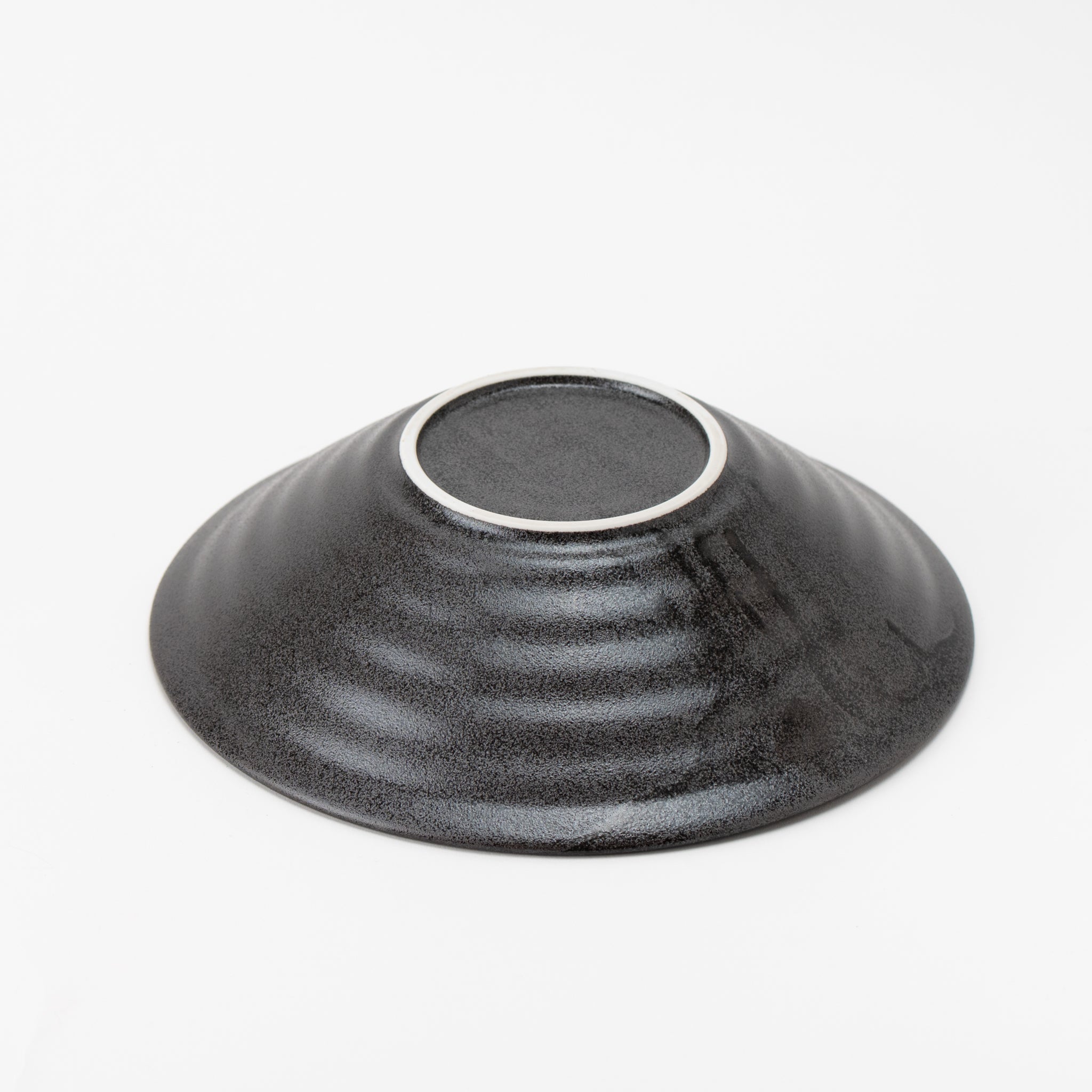 Fire-Color Brushstroke Bowl