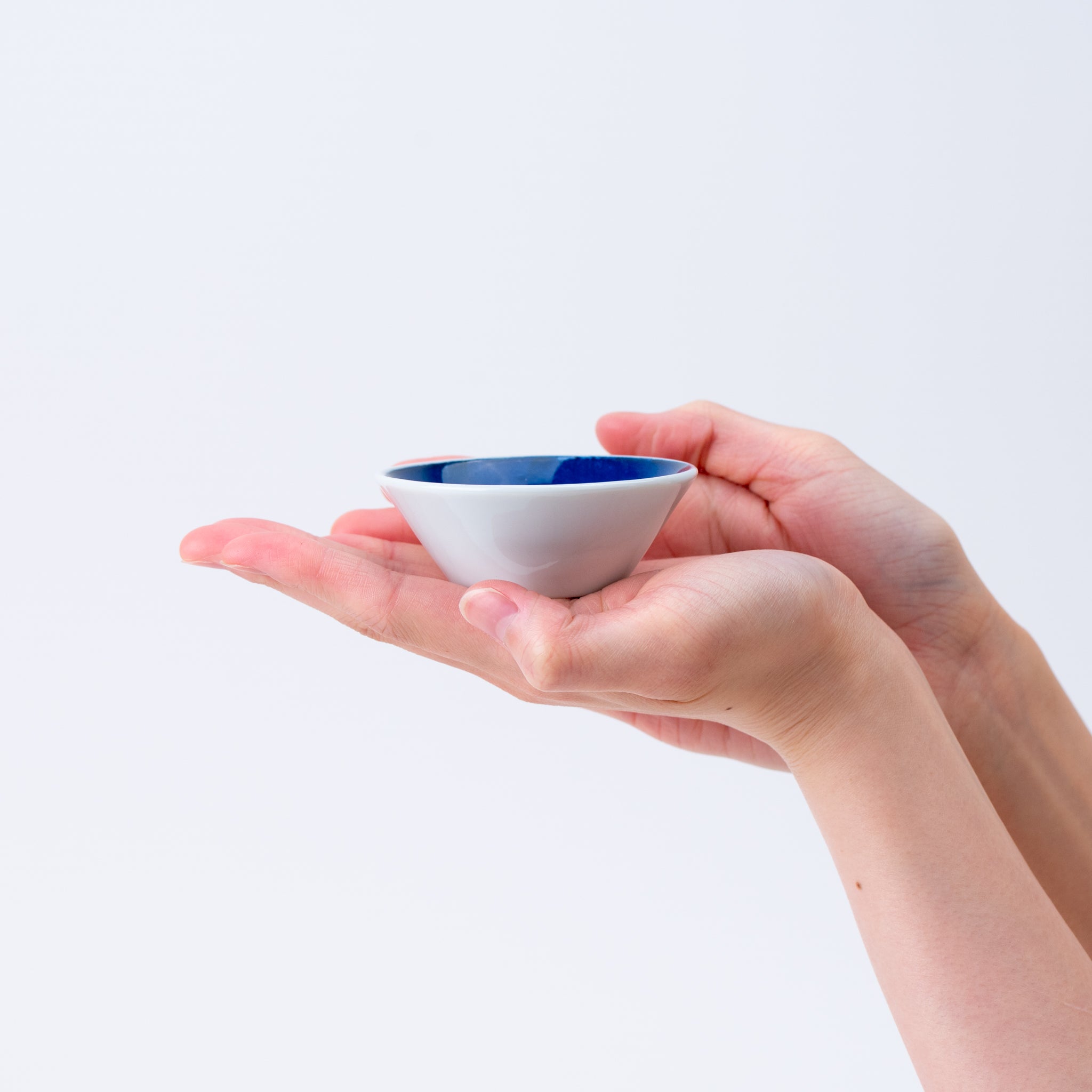 Indigo Maneki Neko Small Plate