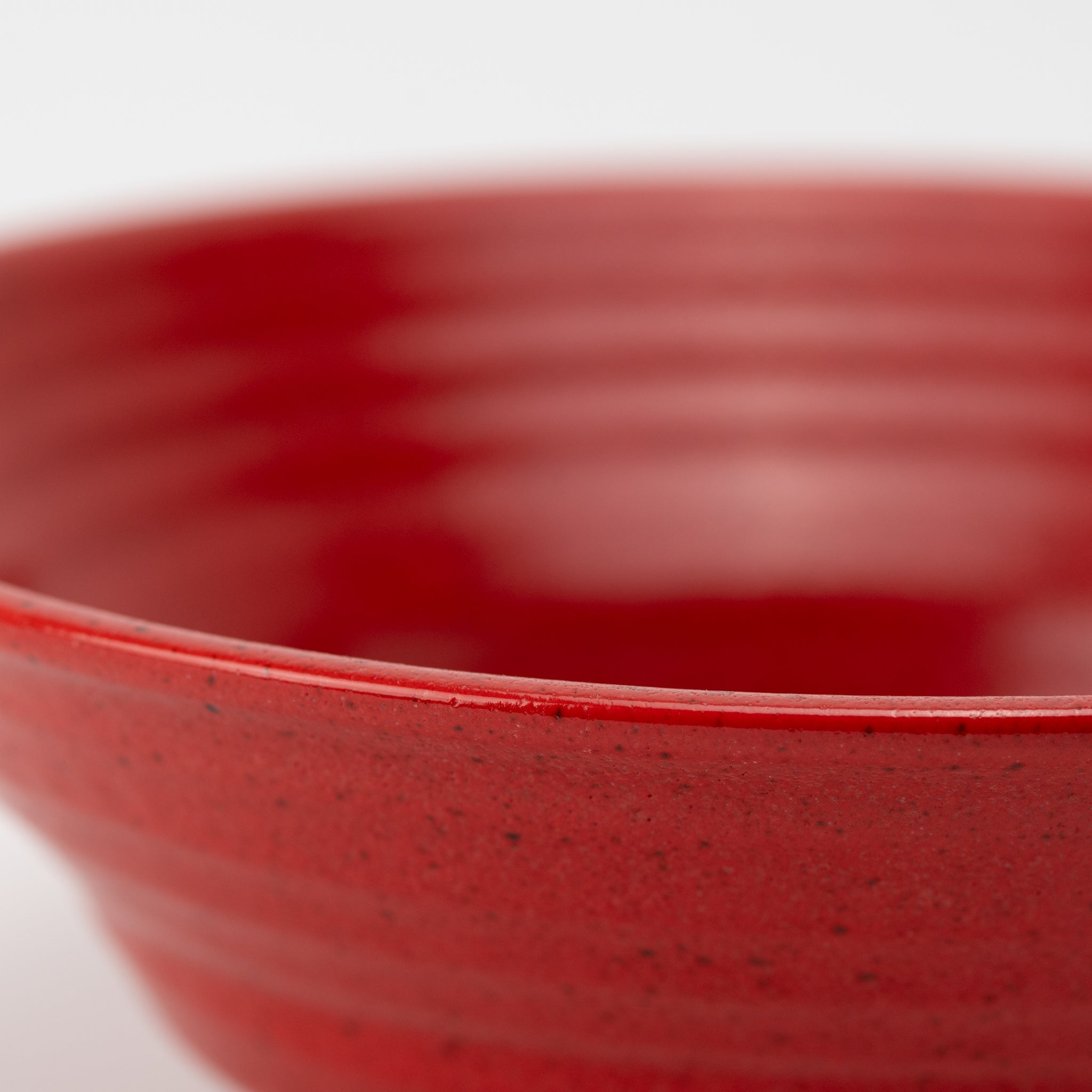 Yuzu Red Rokubei Donburi Bowl