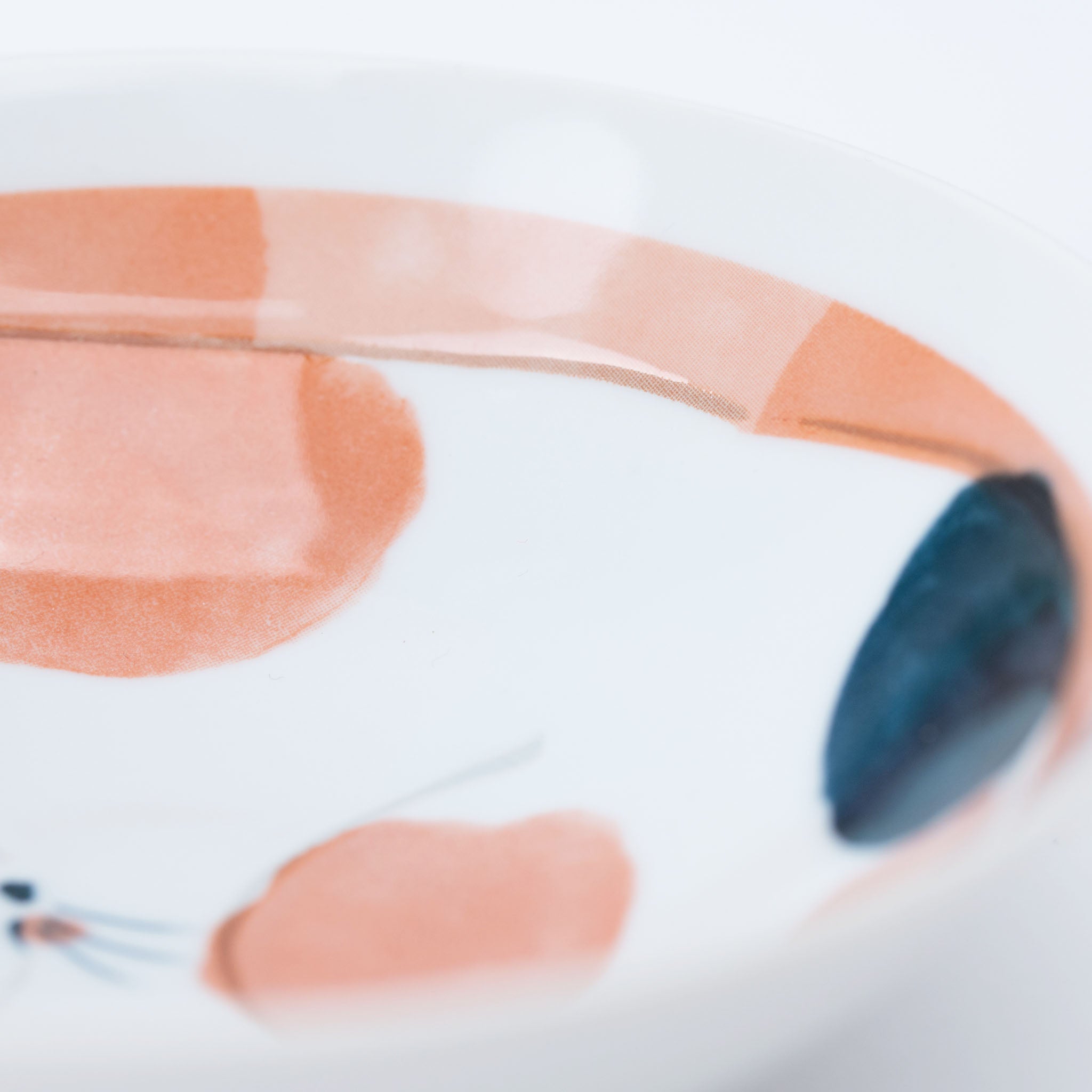 Sleeping Calico Cat Bowl