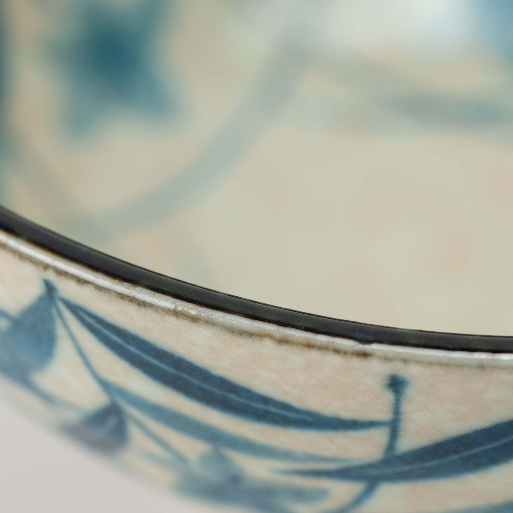 Light Yellow Clay Donburi Bowl