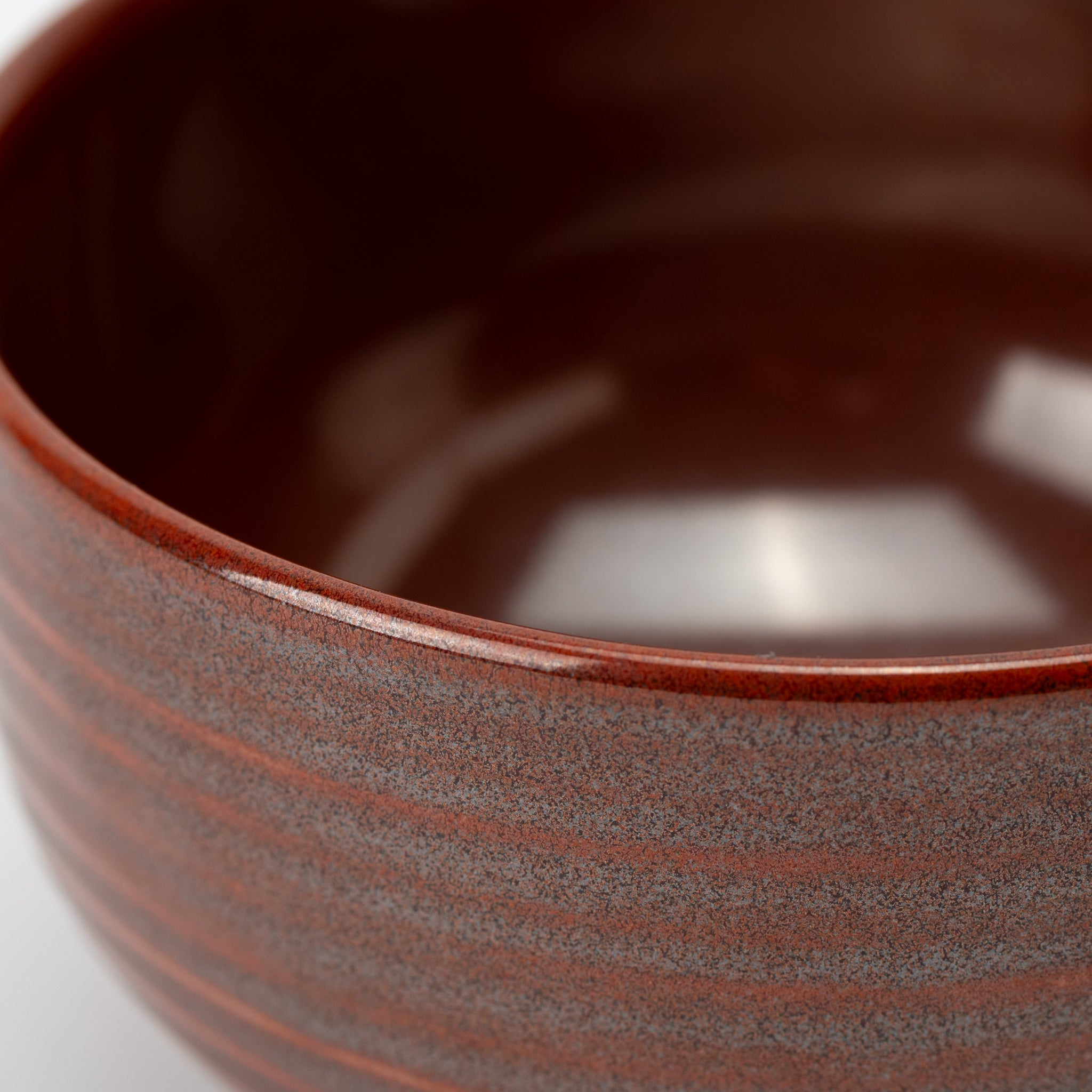 Crimson Crystal Donburi Bowl