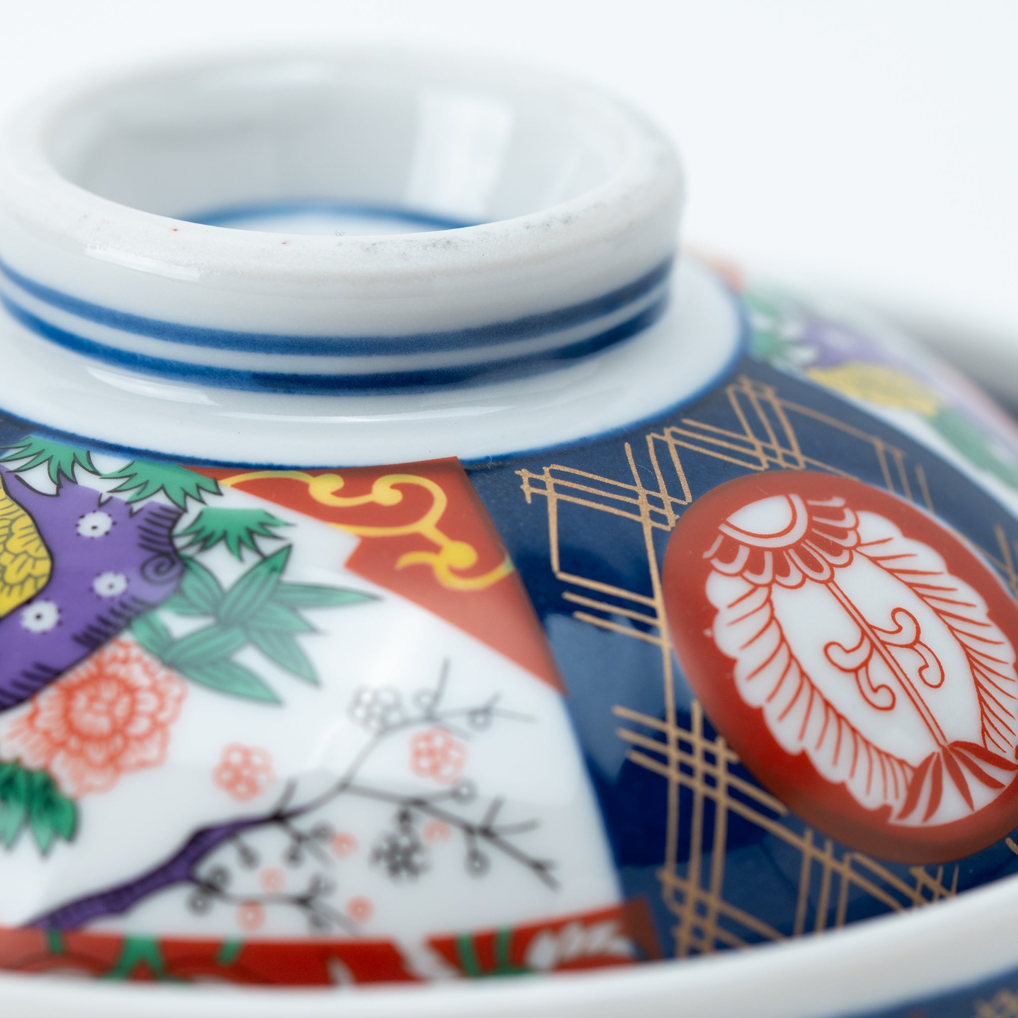 Nishiki Botan Round Lid Mini Bowl