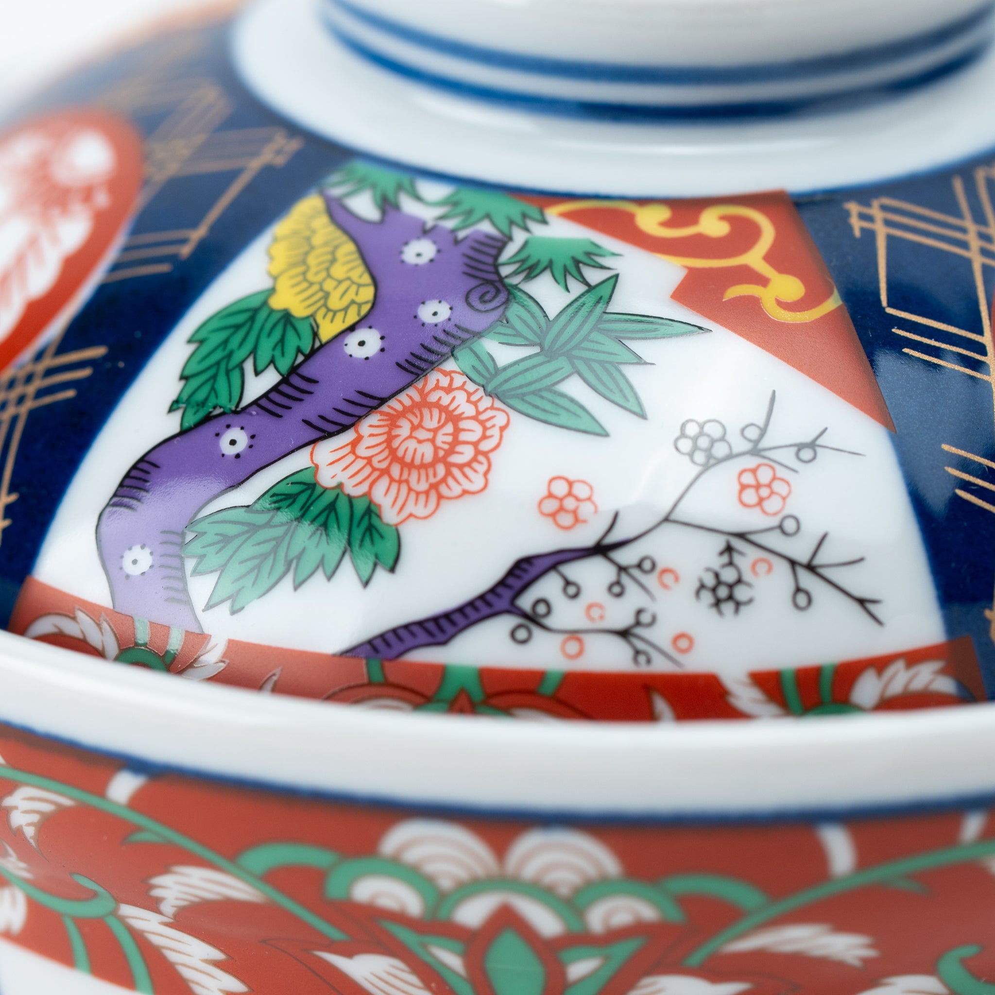 Nishiki Botan Round Lid Mini Bowl