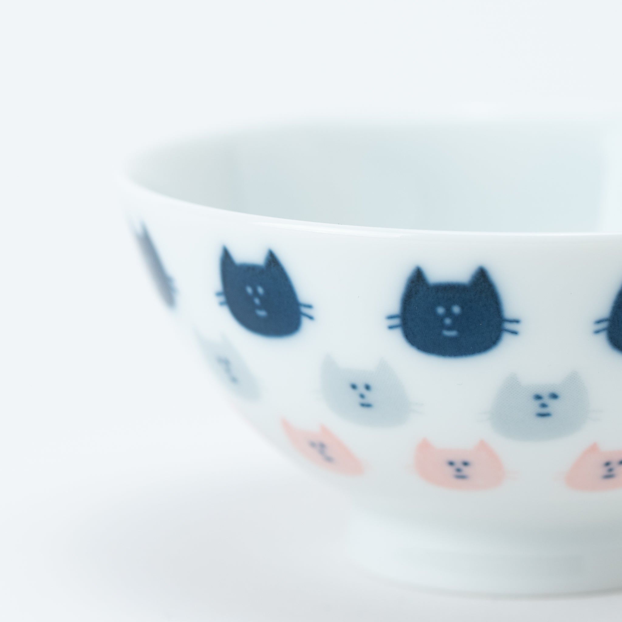 Cat Face Rice Bowl
