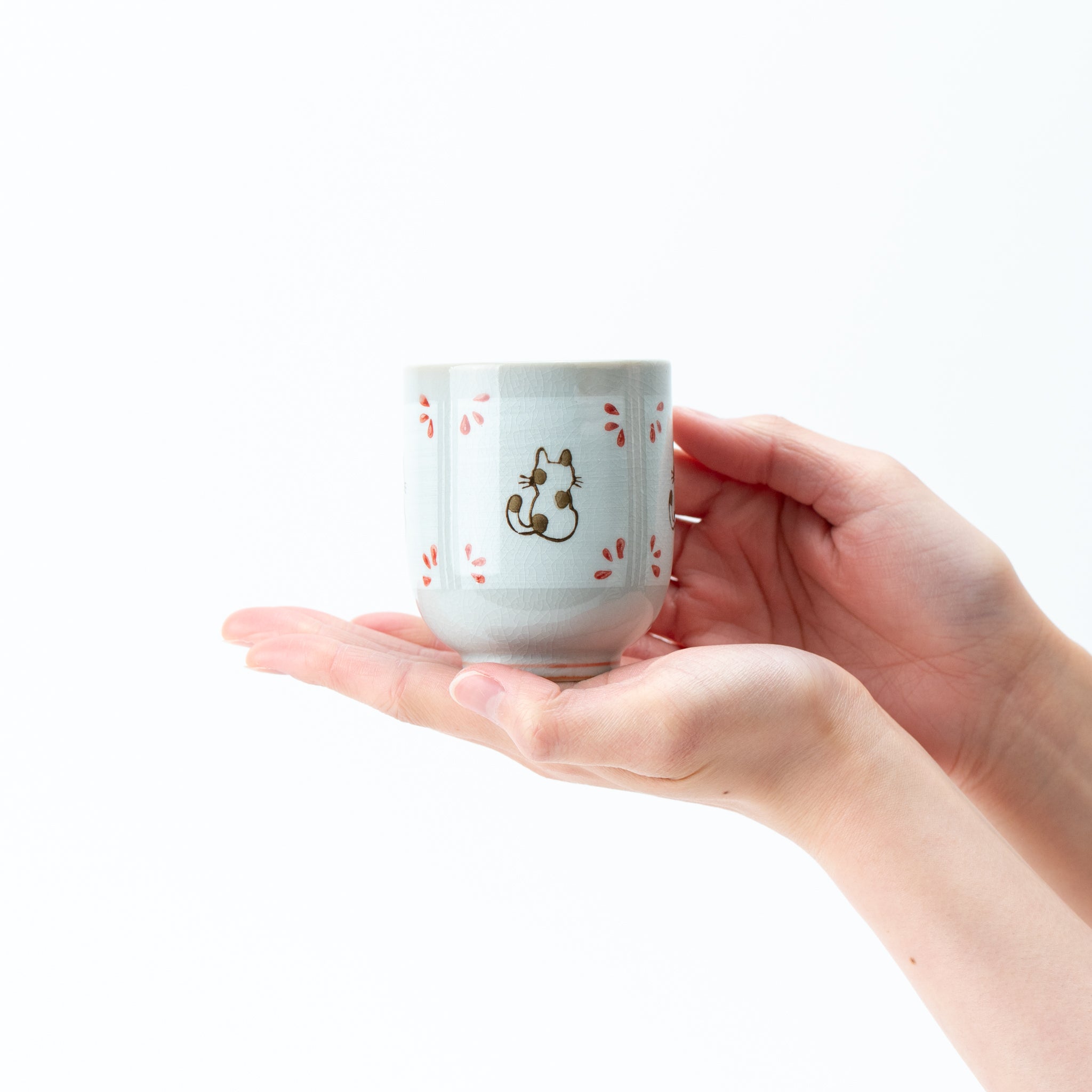 Red Cat's Back Yunomi Teacup