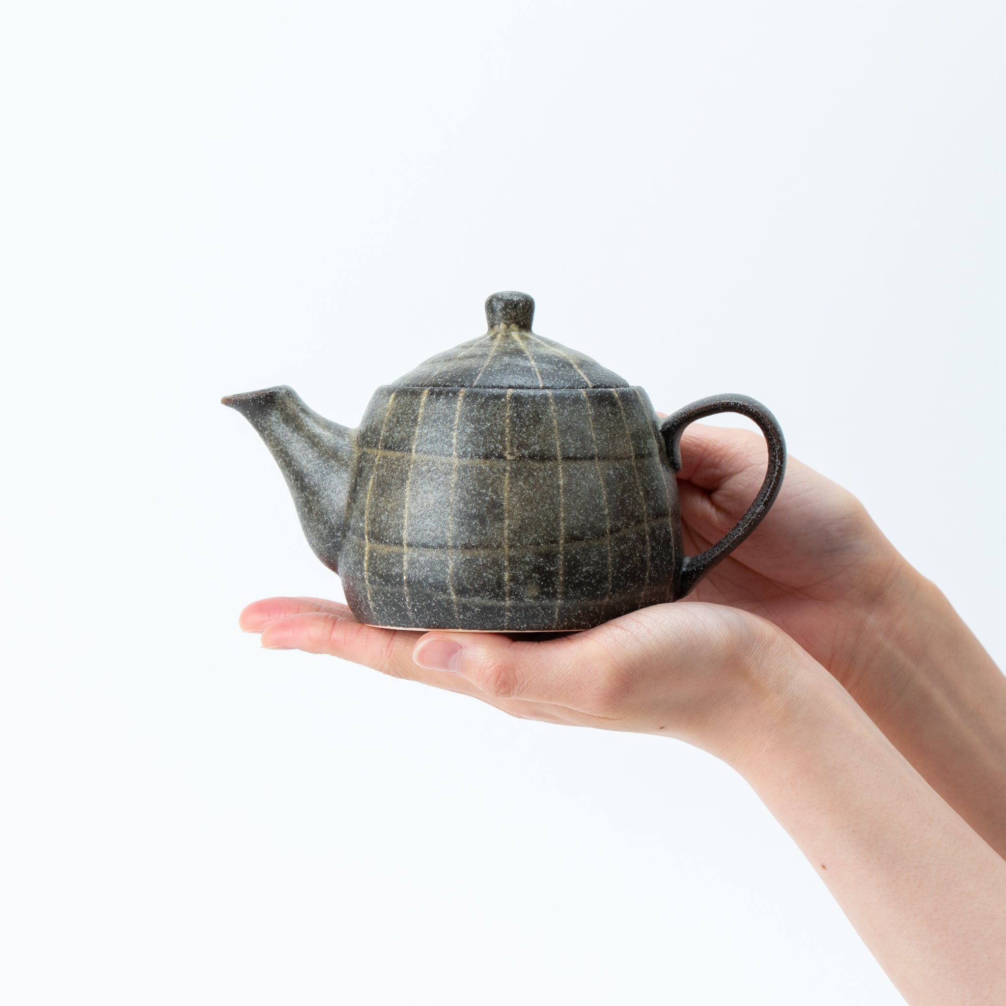 Rust-Iga Tokusa Teapot (with Tea Strainer)