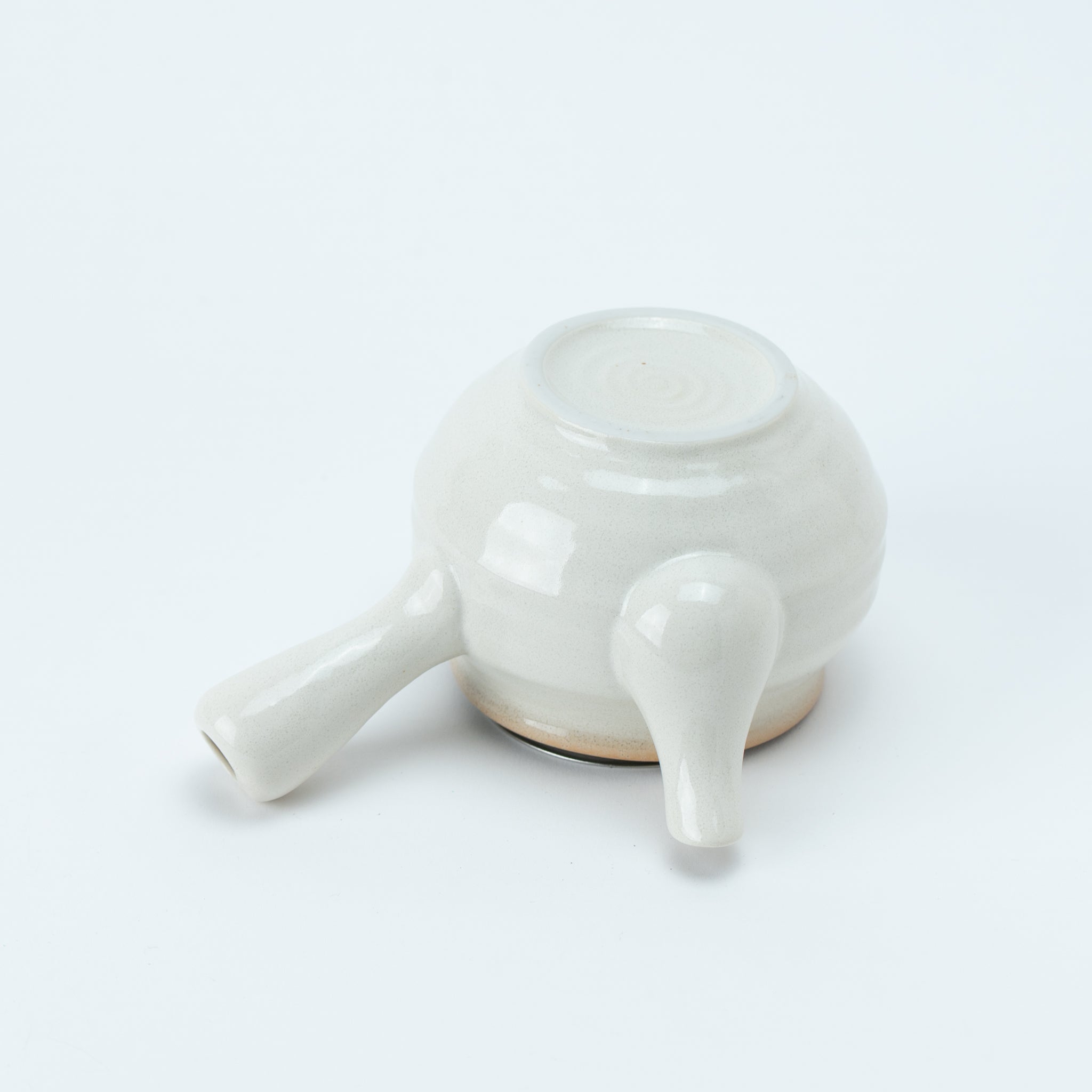 Kohiki Rokubei Teapot (with Tea Strainer)
