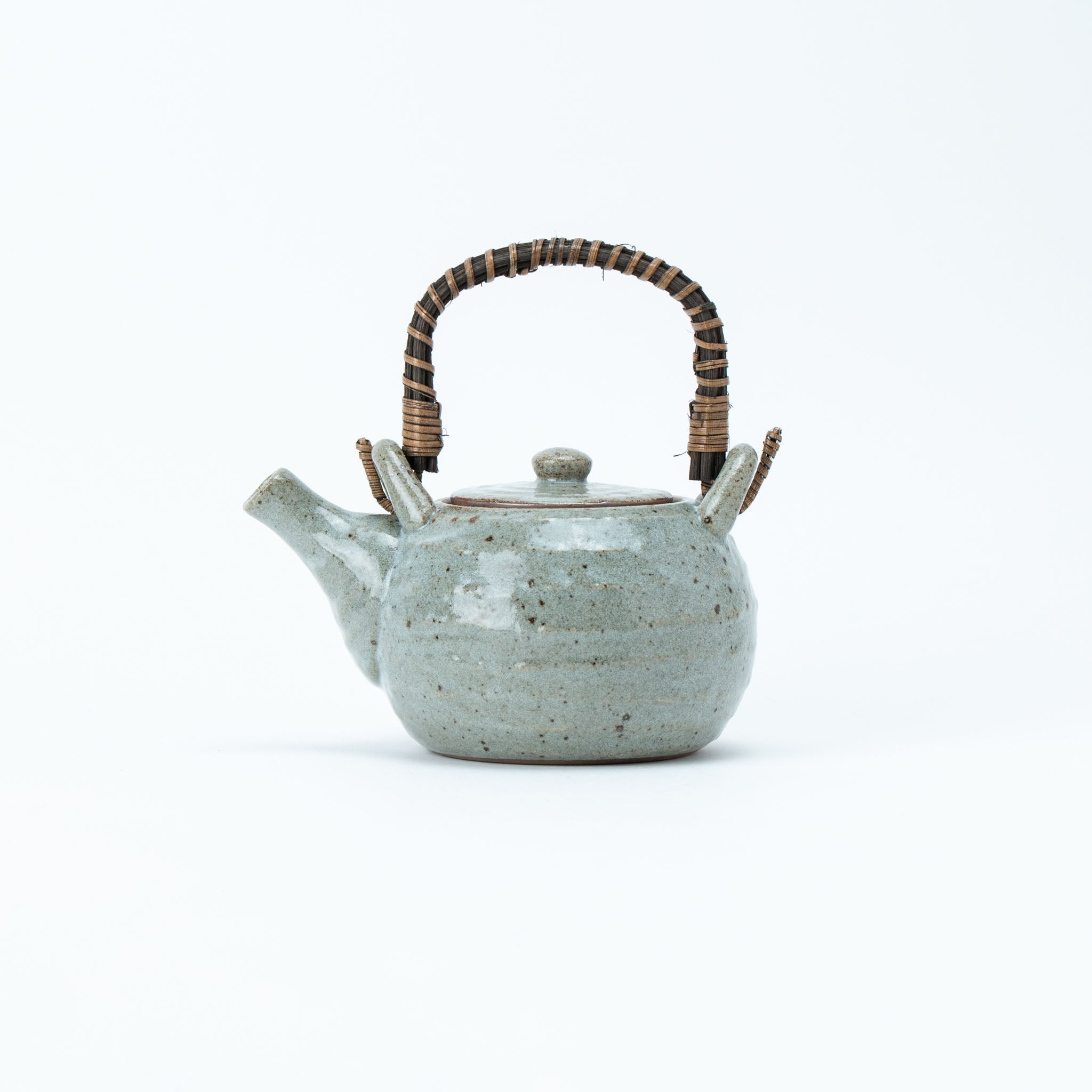Karatsu Dobin Teapot (with Tea Strainer)
