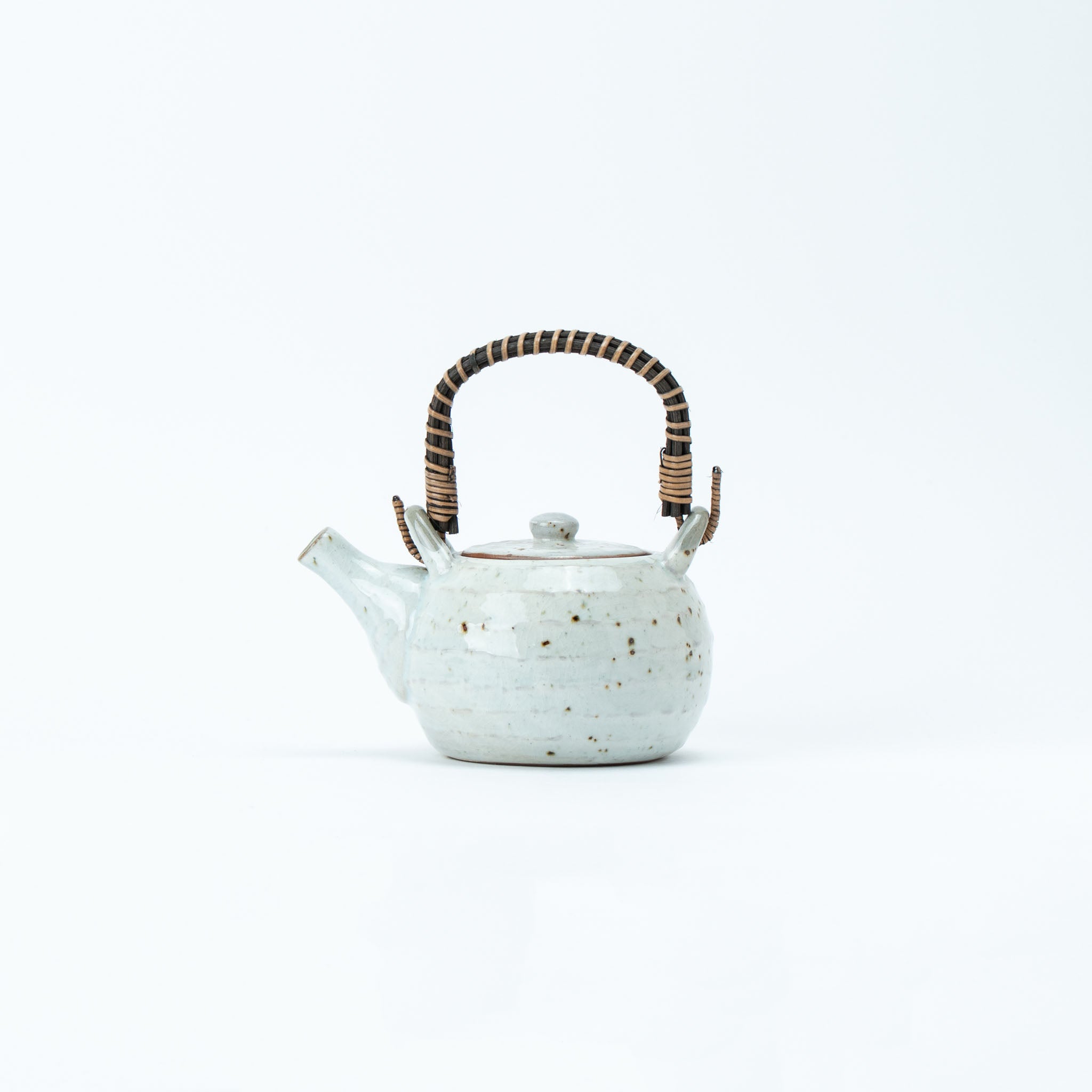 Kohiki Seiji Glaze Dobin Teapot (with Tea Strainer)