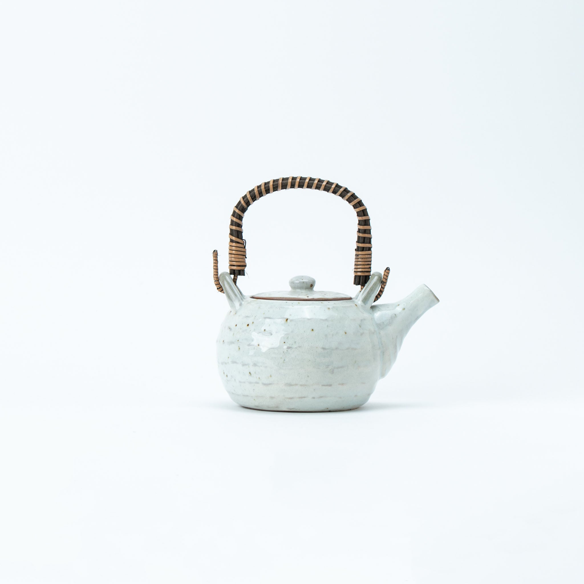 Kohiki Seiji Glaze Dobin Teapot (with Tea Strainer)