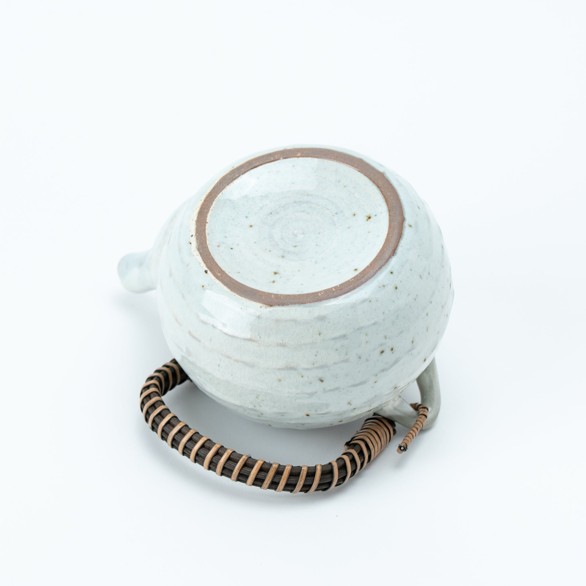 Kohiki Seiji Glaze Dobin Teapot (with Tea Strainer)