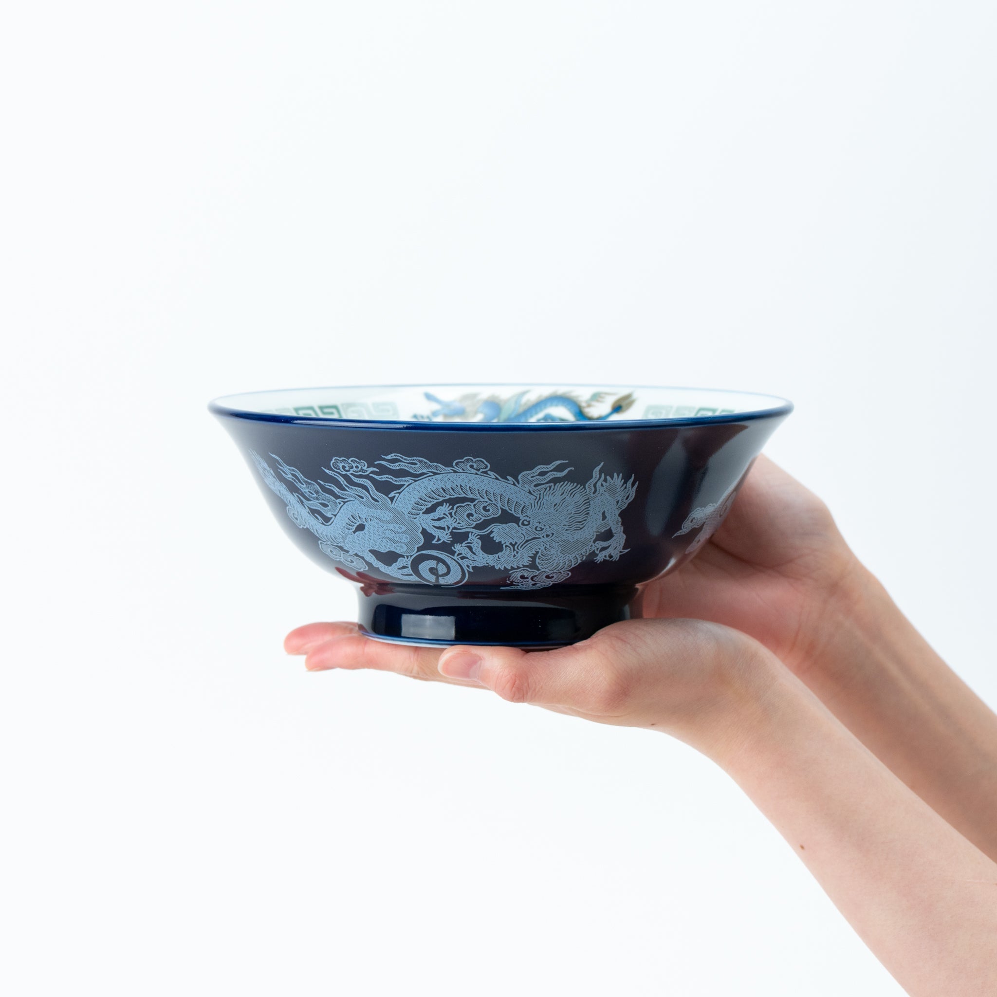 Blue Dragon Flared Footed Ramen Bowl