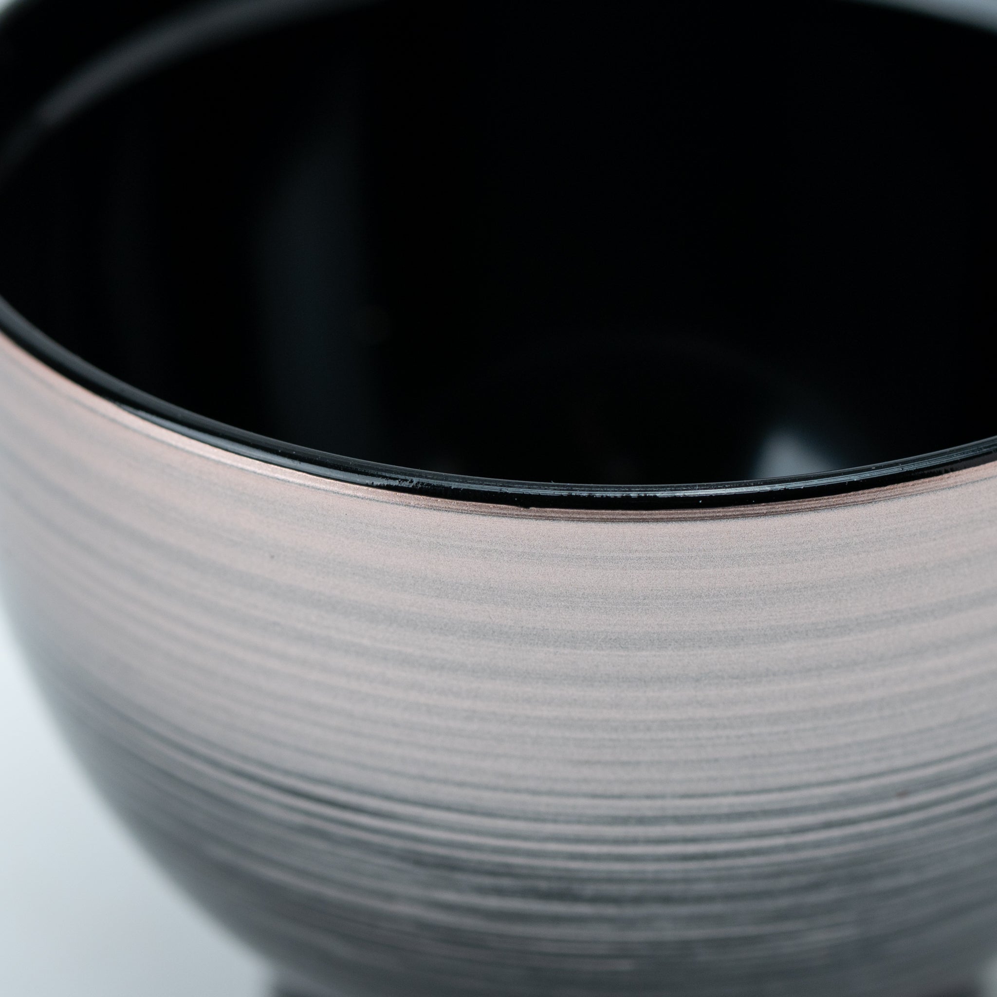 Silver Gold Kasumi Base Soup Bowl