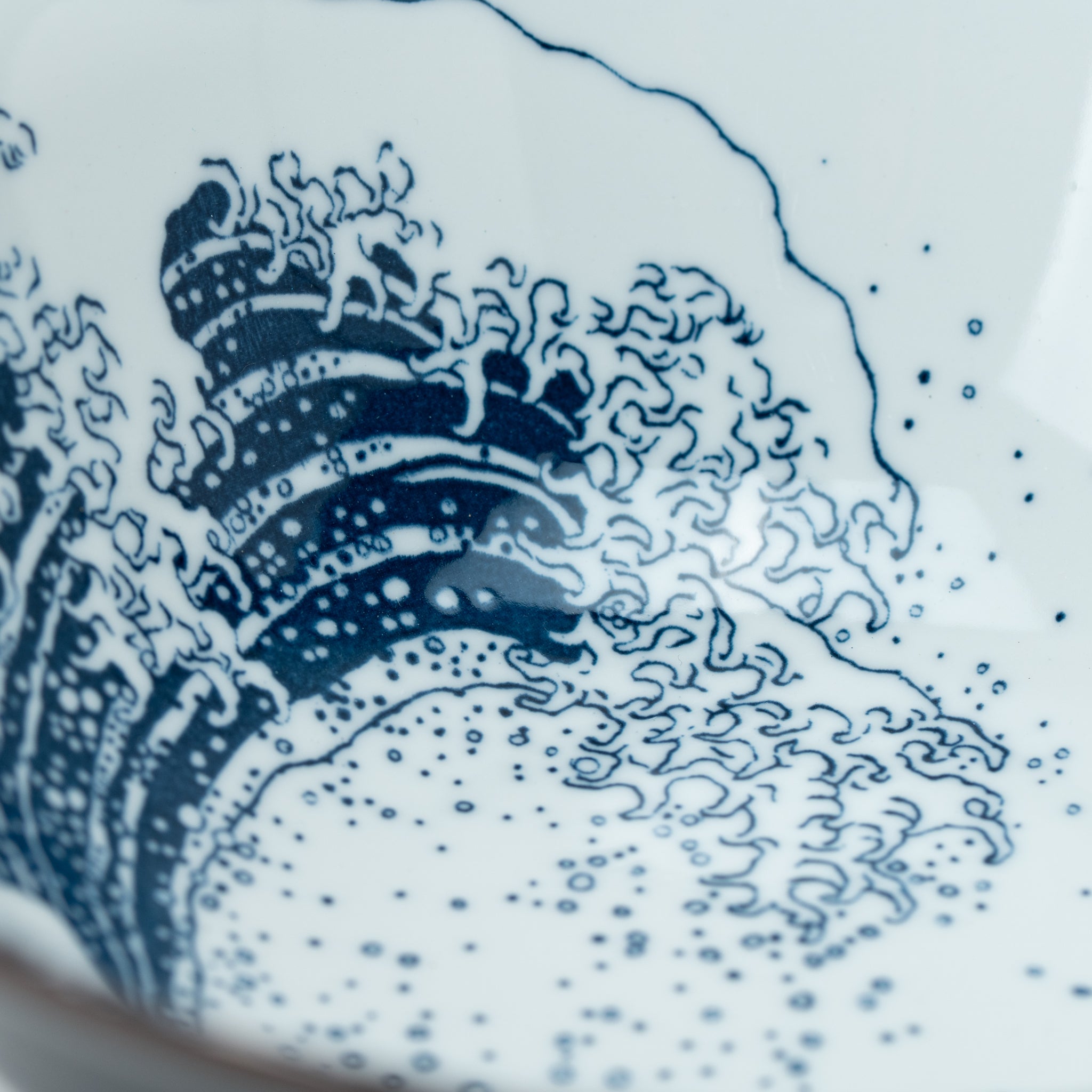 Hokusai Fuji Blue Ramen Bowl