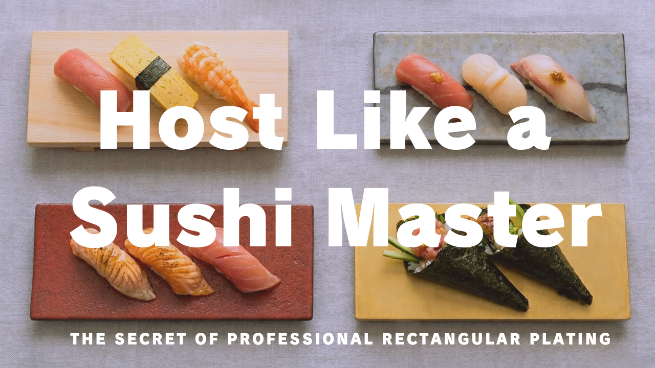 The Secret to Professional Plating: Why Every Host Needs a Rectangular Sushi Serving Platter