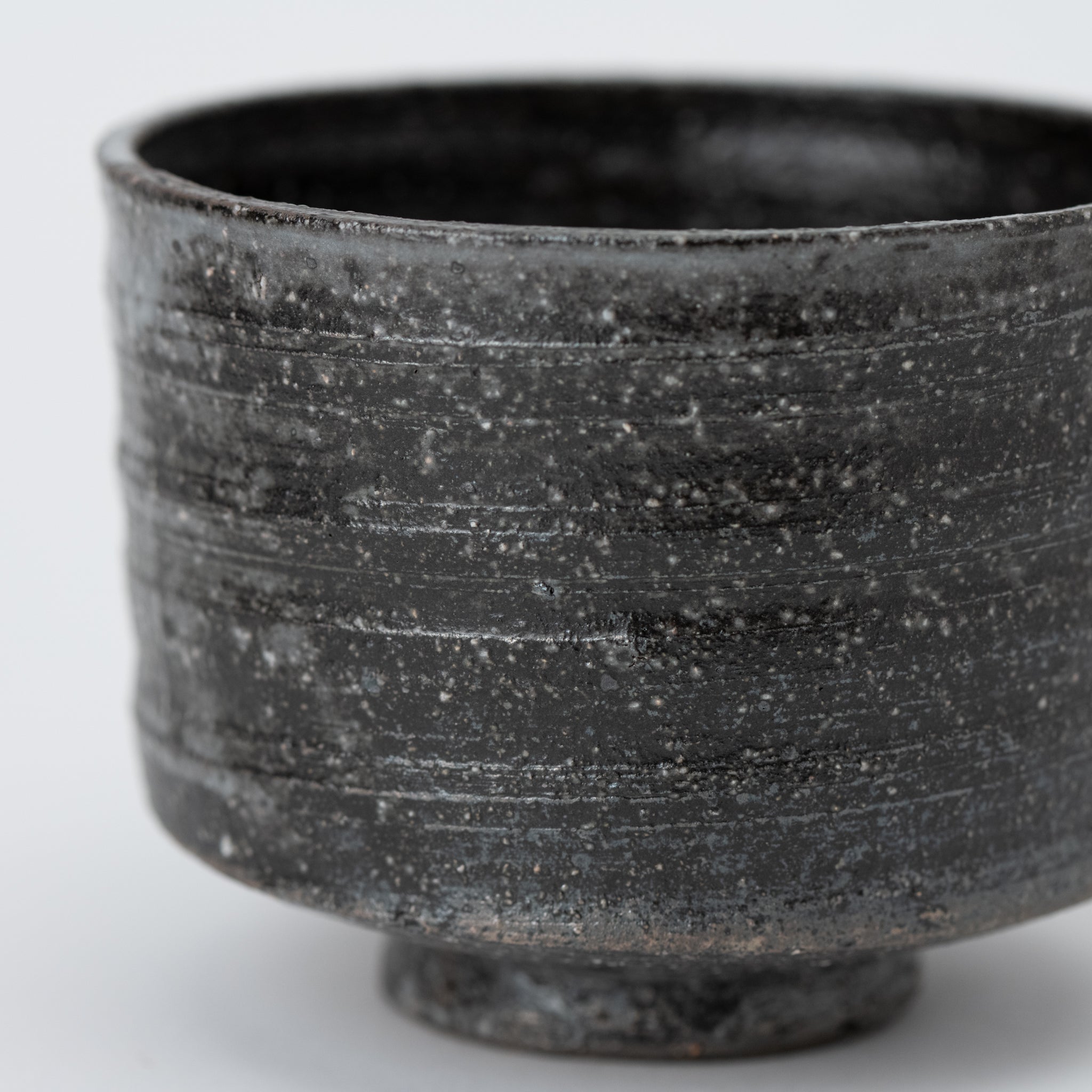 Black Steel Matcha Bowl 4.3 in.