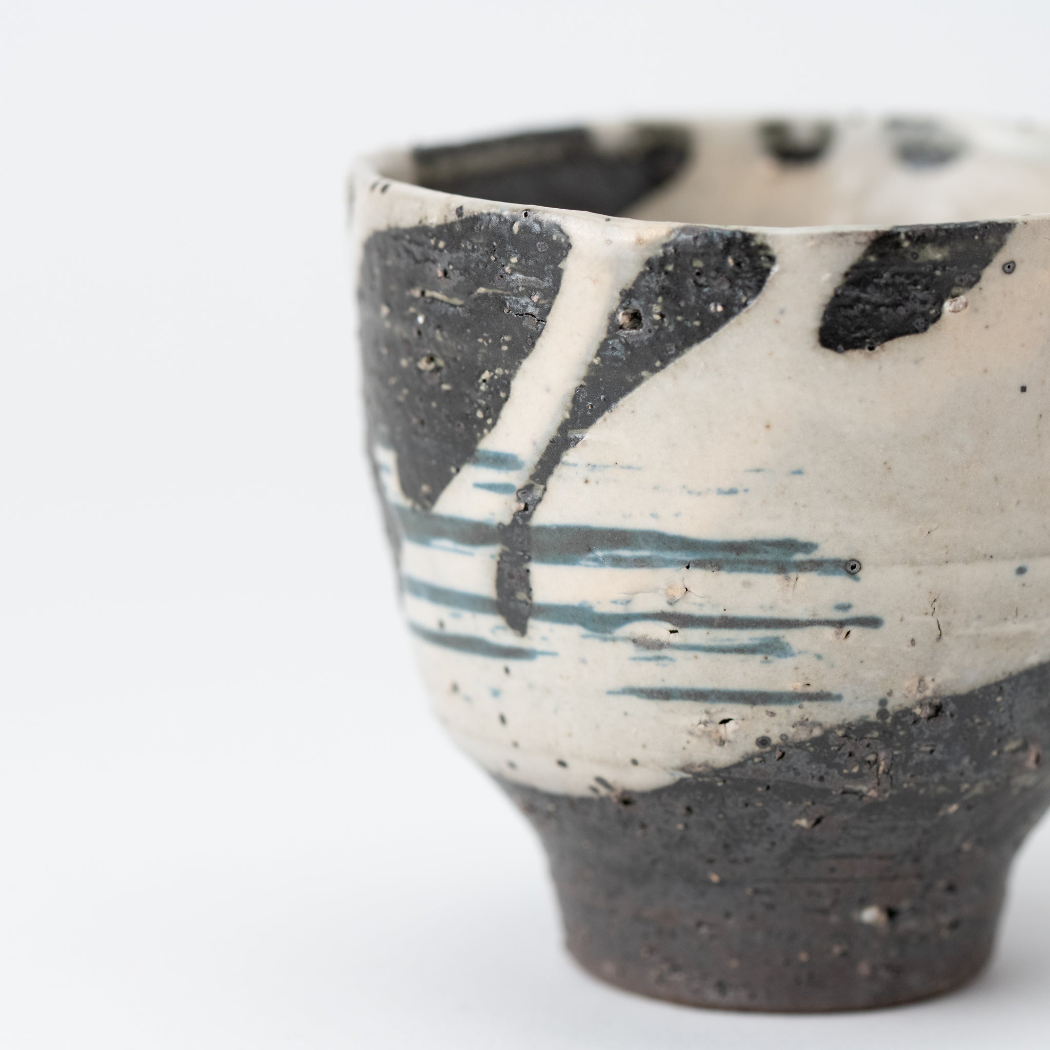 Tide Pattern Yunomi Teacup