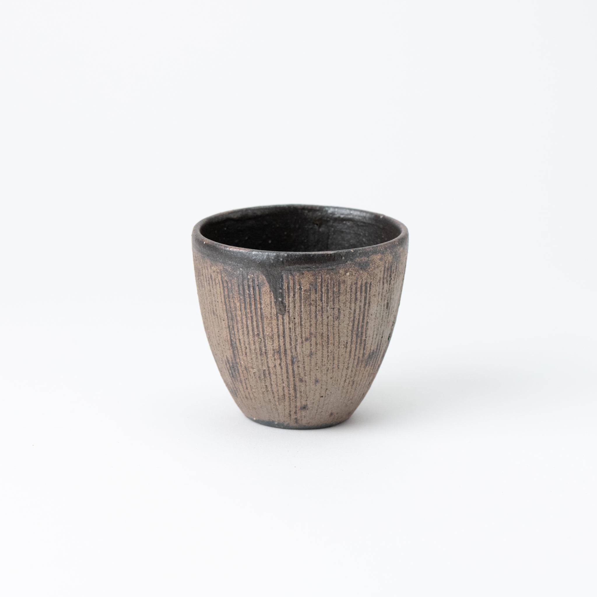 Iron Rust Yunomi Teacup