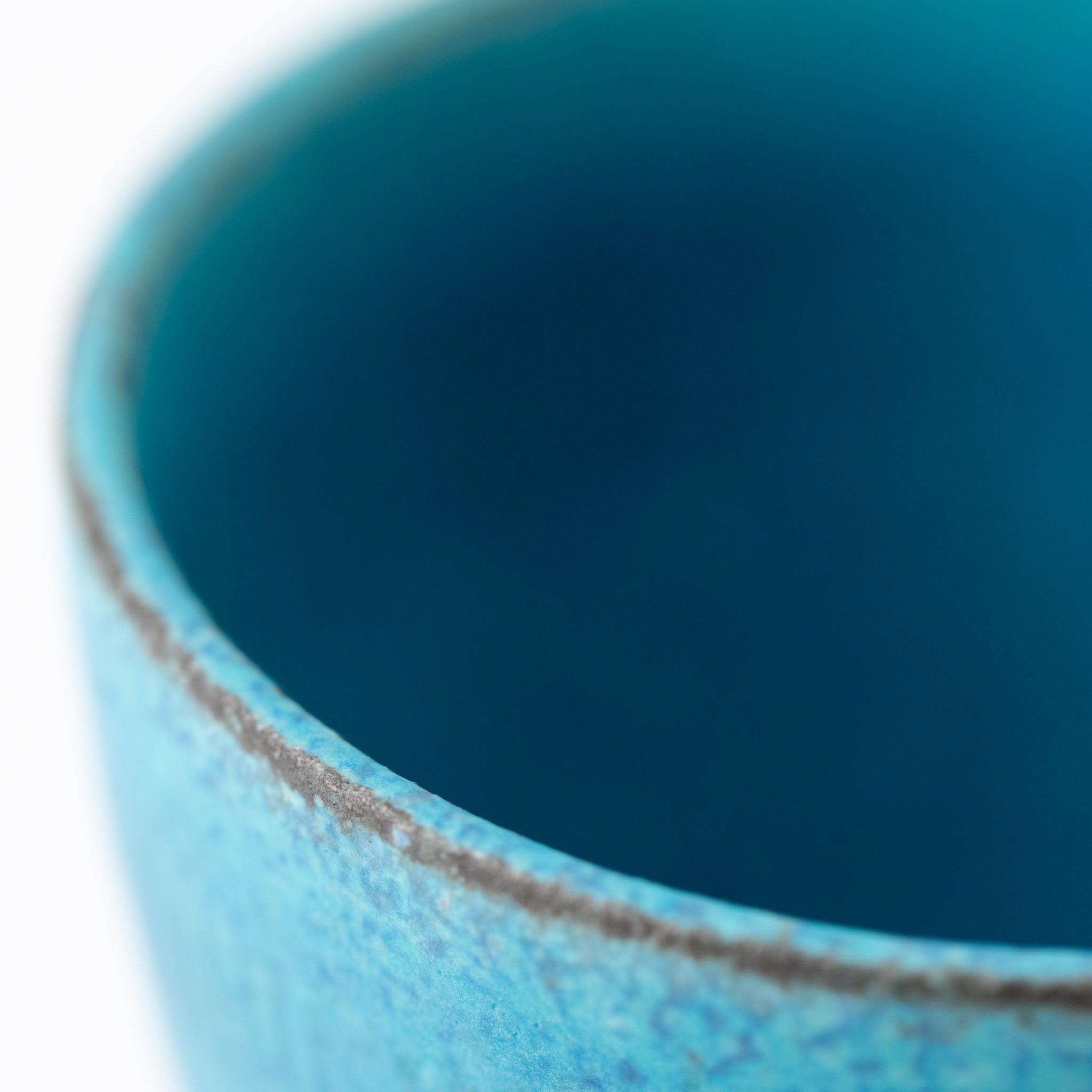 Turquise Blue Yunomi Teacup