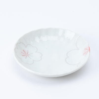 Limited Stock White Cherry Blossom Small Plate