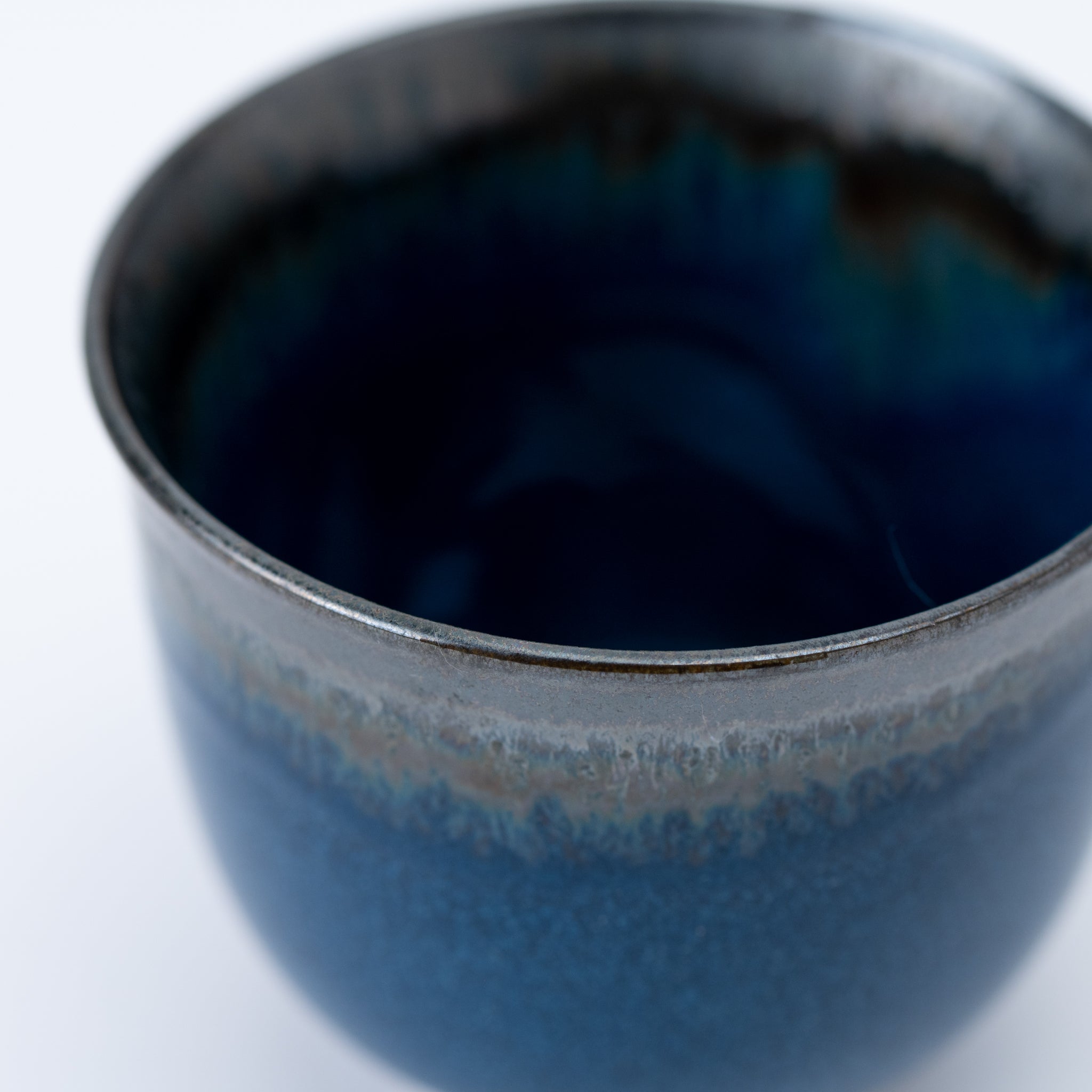 Midnight Glaze Yunomi Teacup