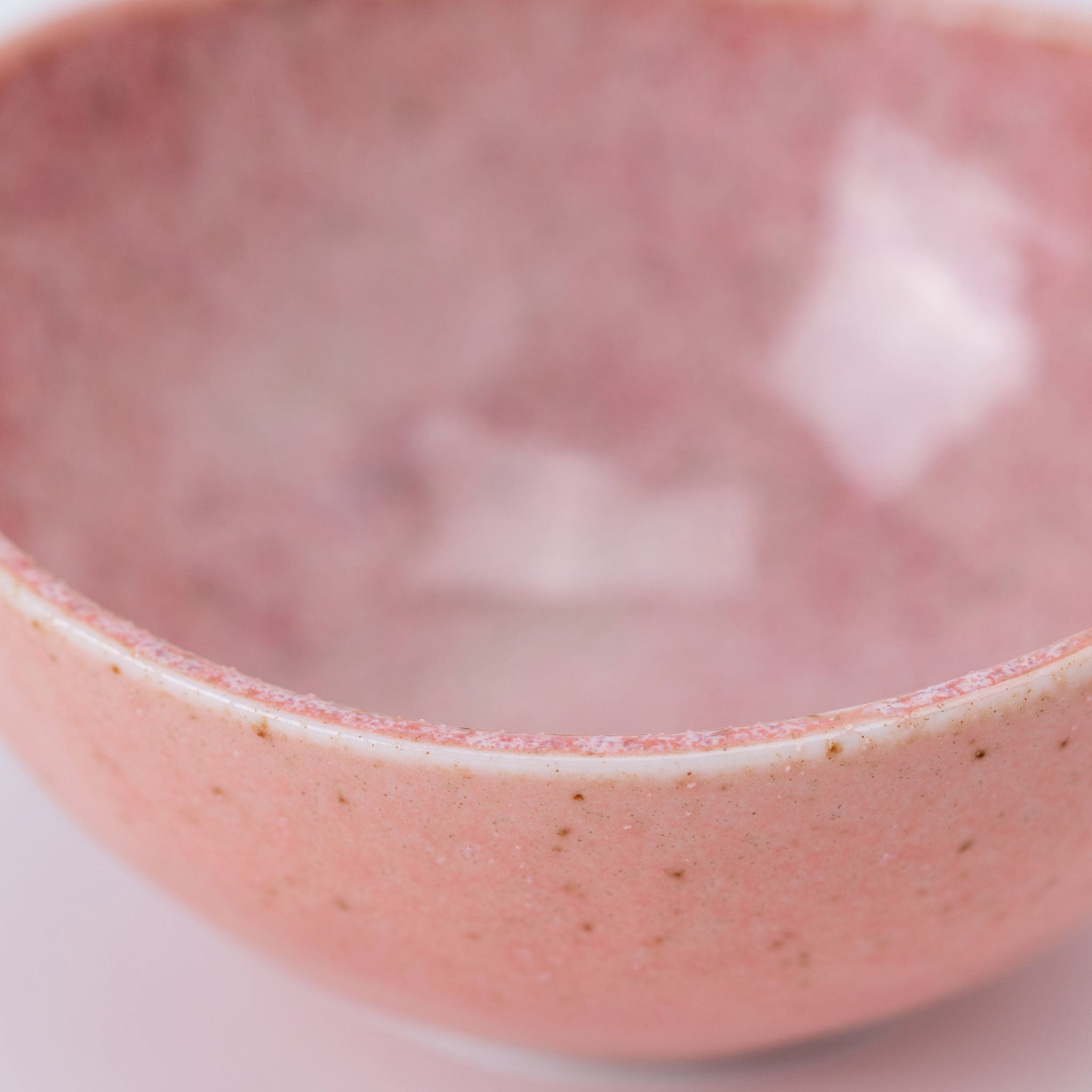 Pink Textured Small Bowl