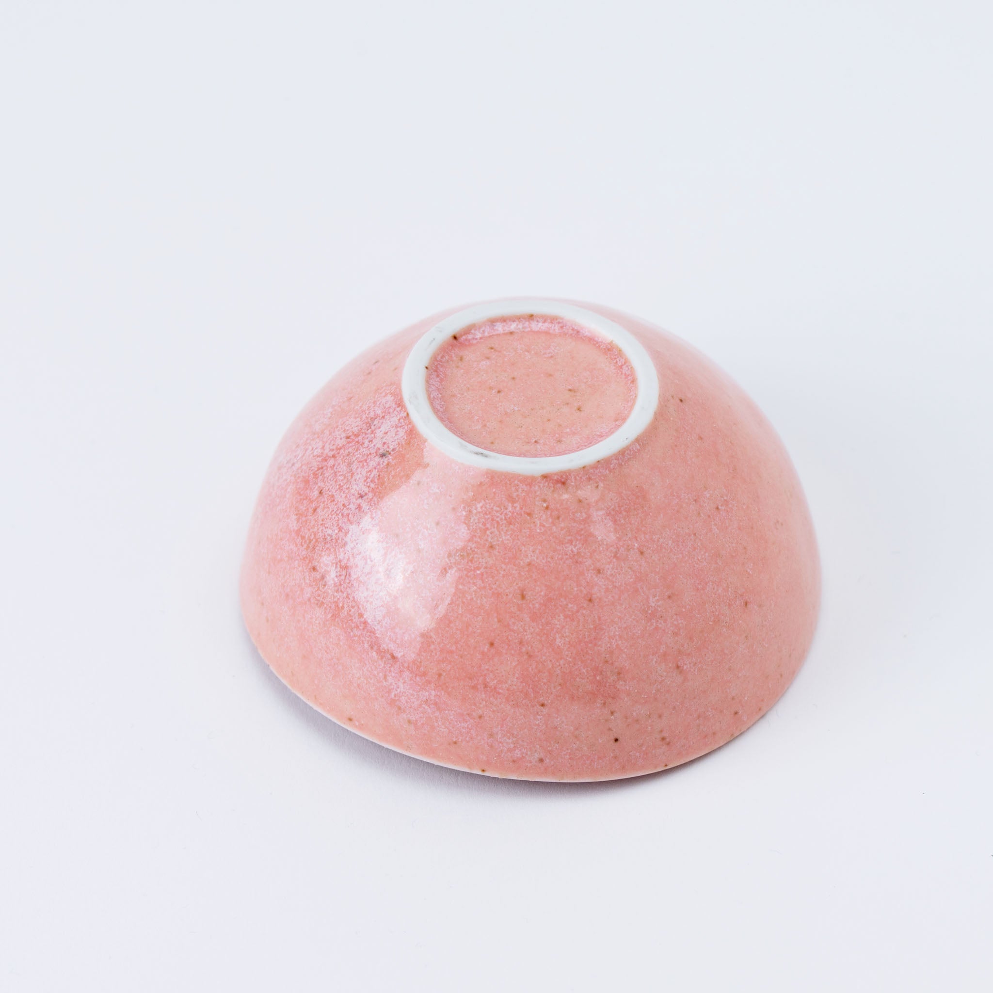 Pink Textured Small Bowl