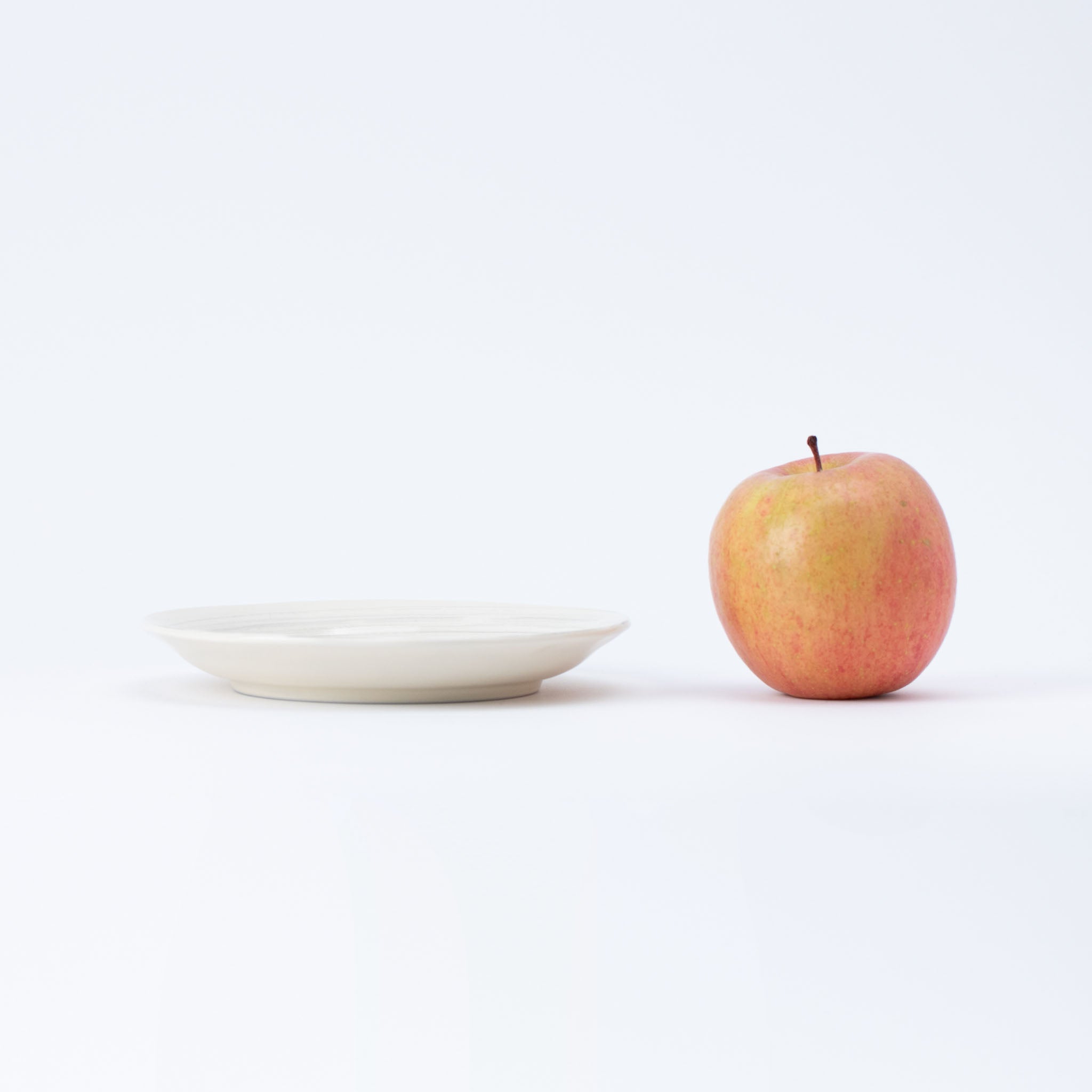 Whirl White Small Plate