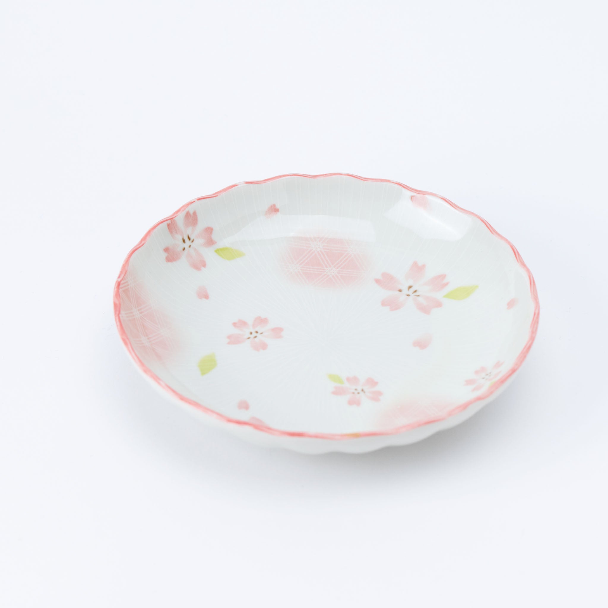 Sakura Bloom Scalloped Plate