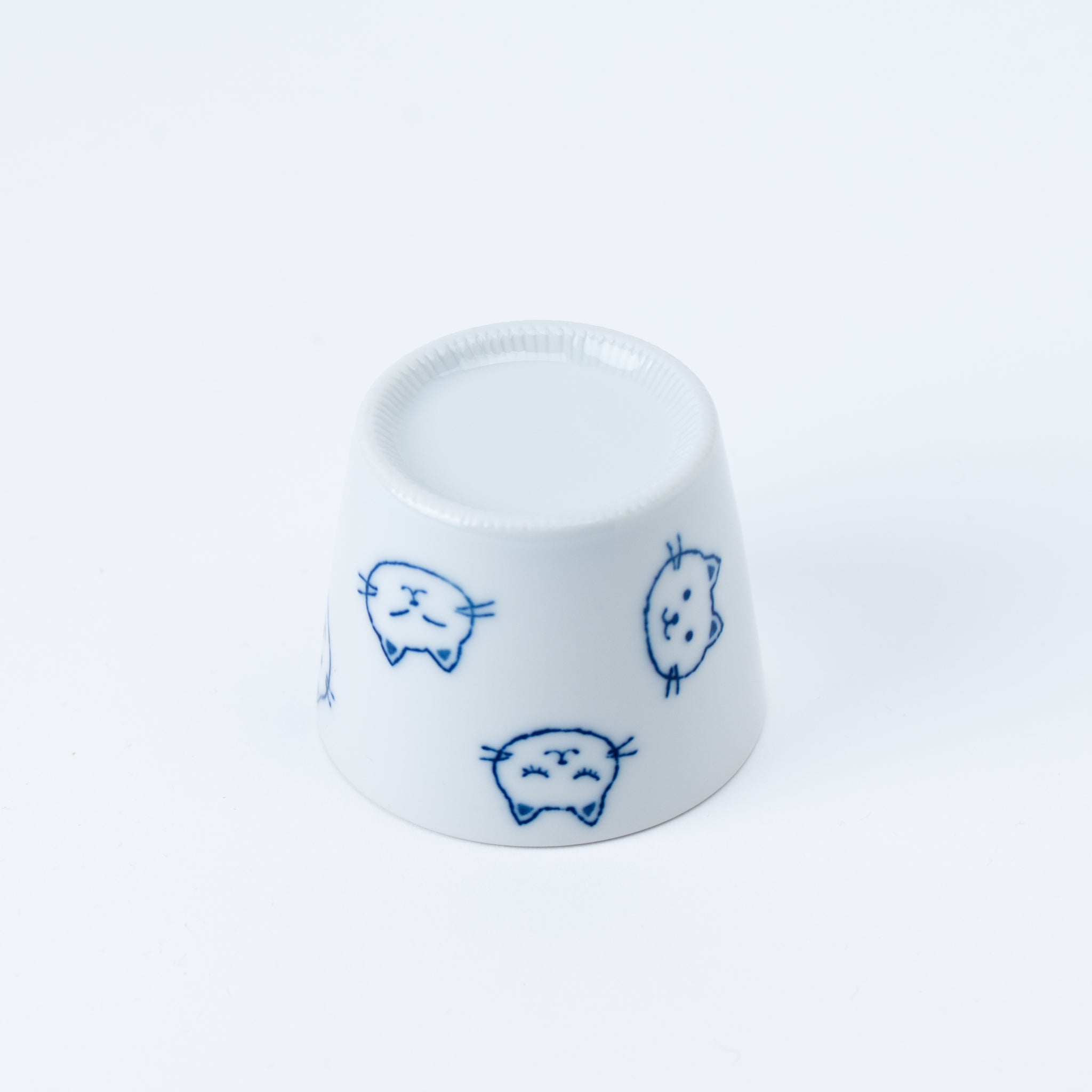 Neko Cat Face Soba Choko Cup