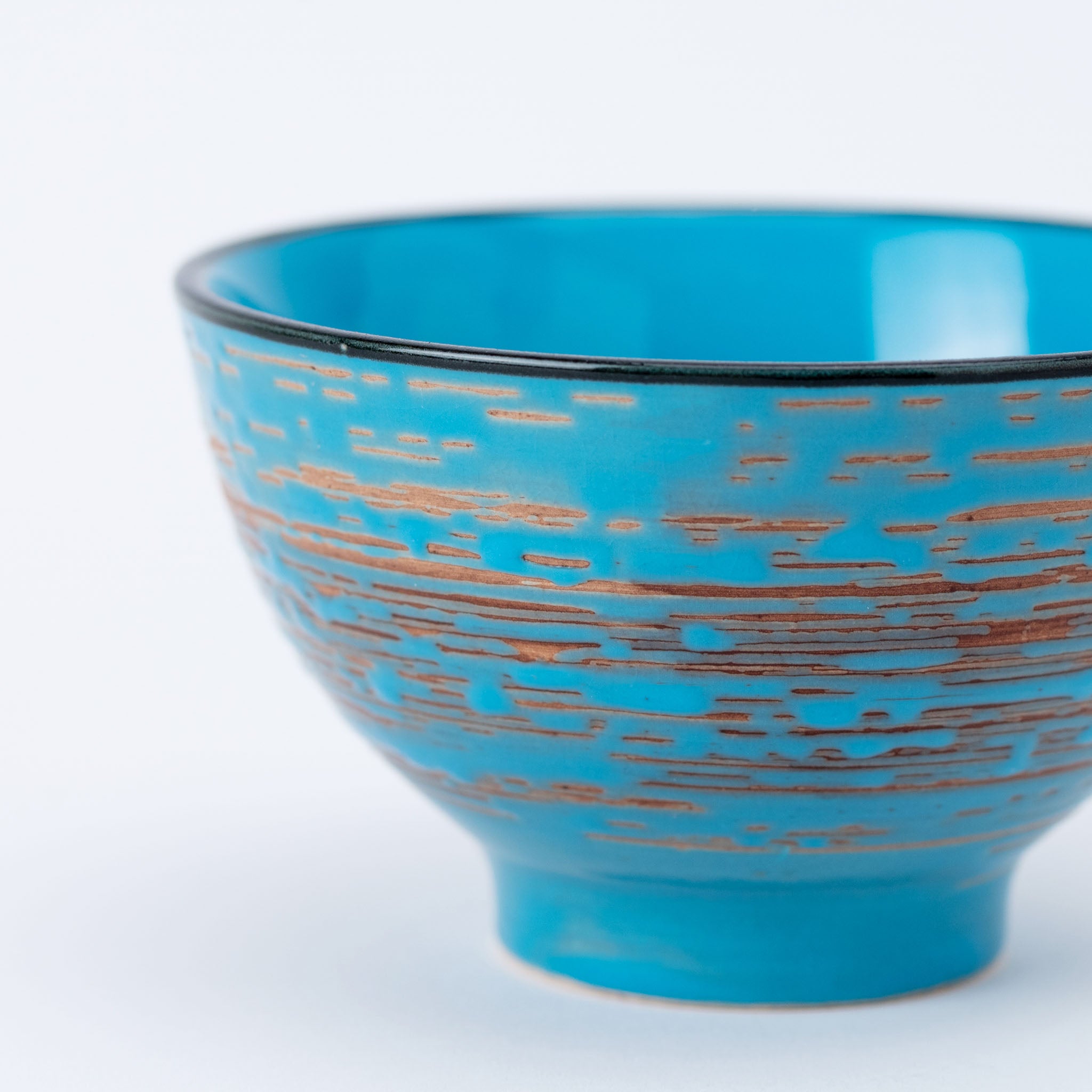 Skyline Blue Stoneware Bowl
