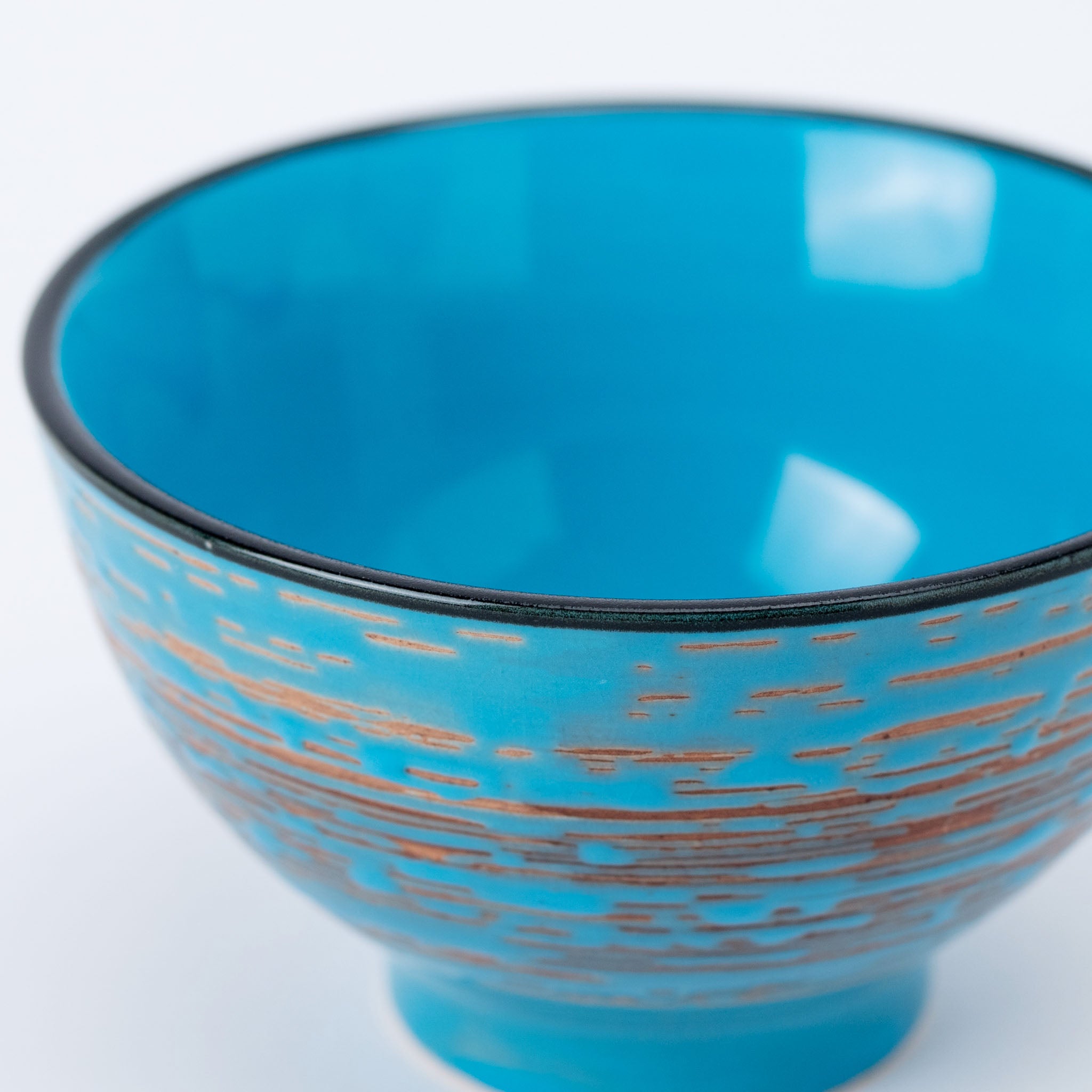 Skyline Blue Stoneware Bowl