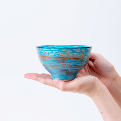 Skyline Blue Stoneware Bowl