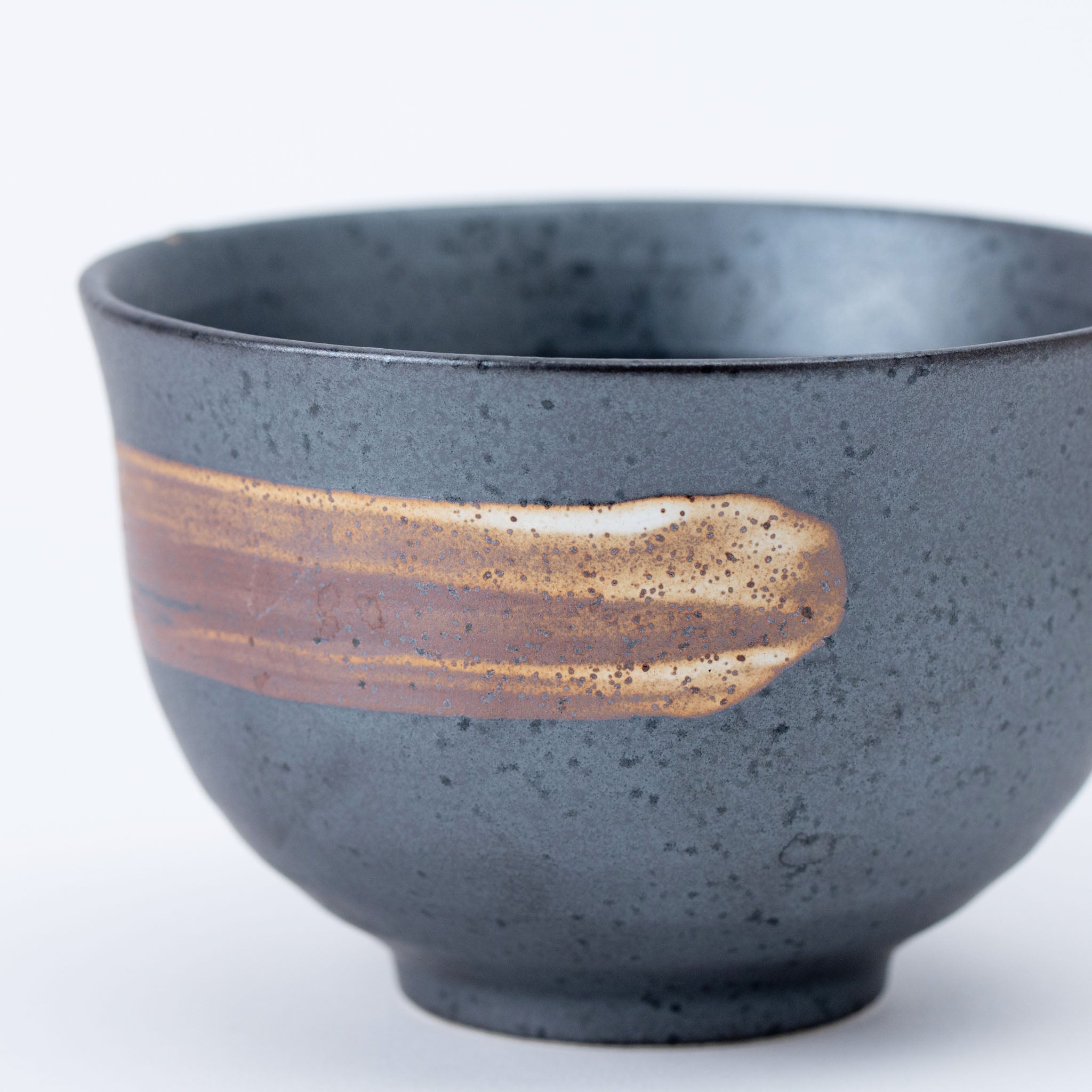 Brushstroke Black Medium Bowl