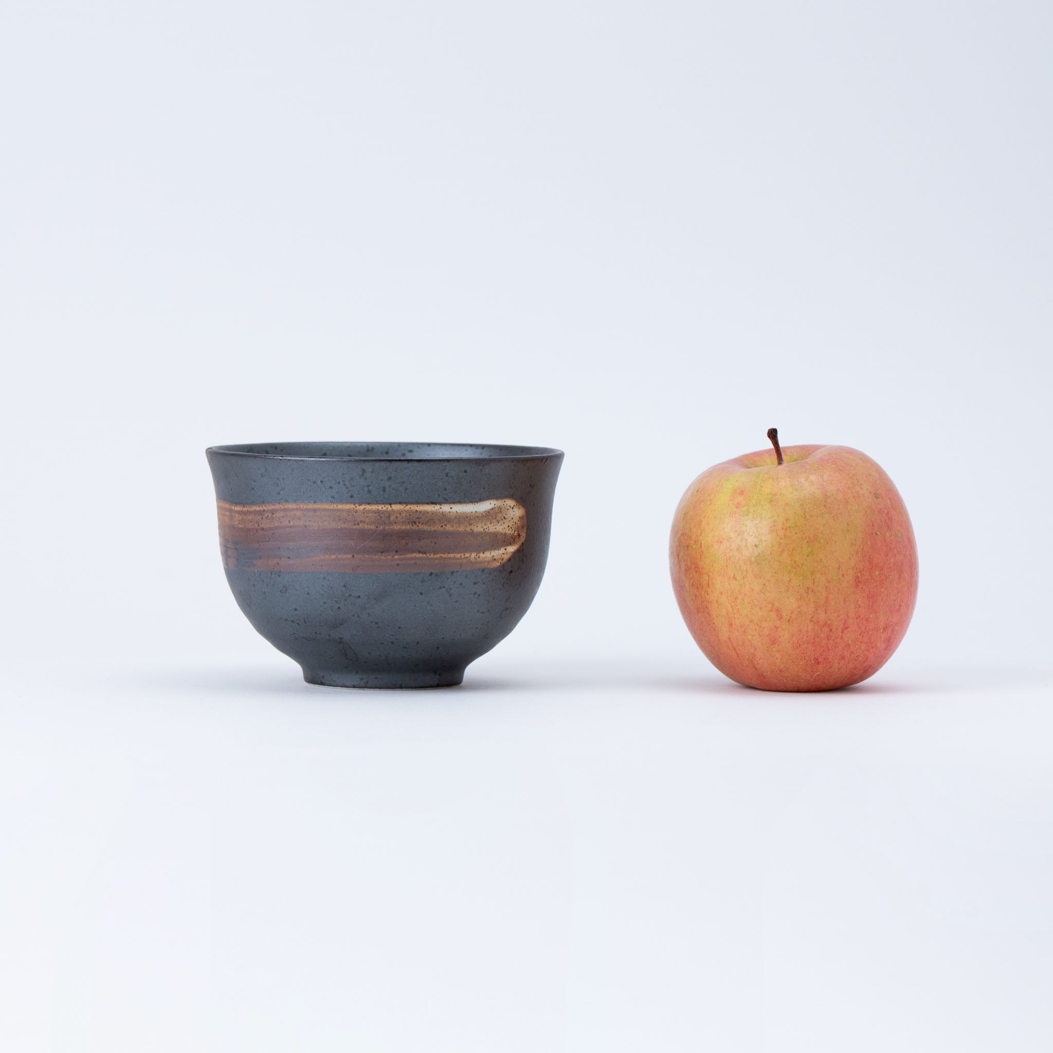 Brushstroke Black Medium Bowl