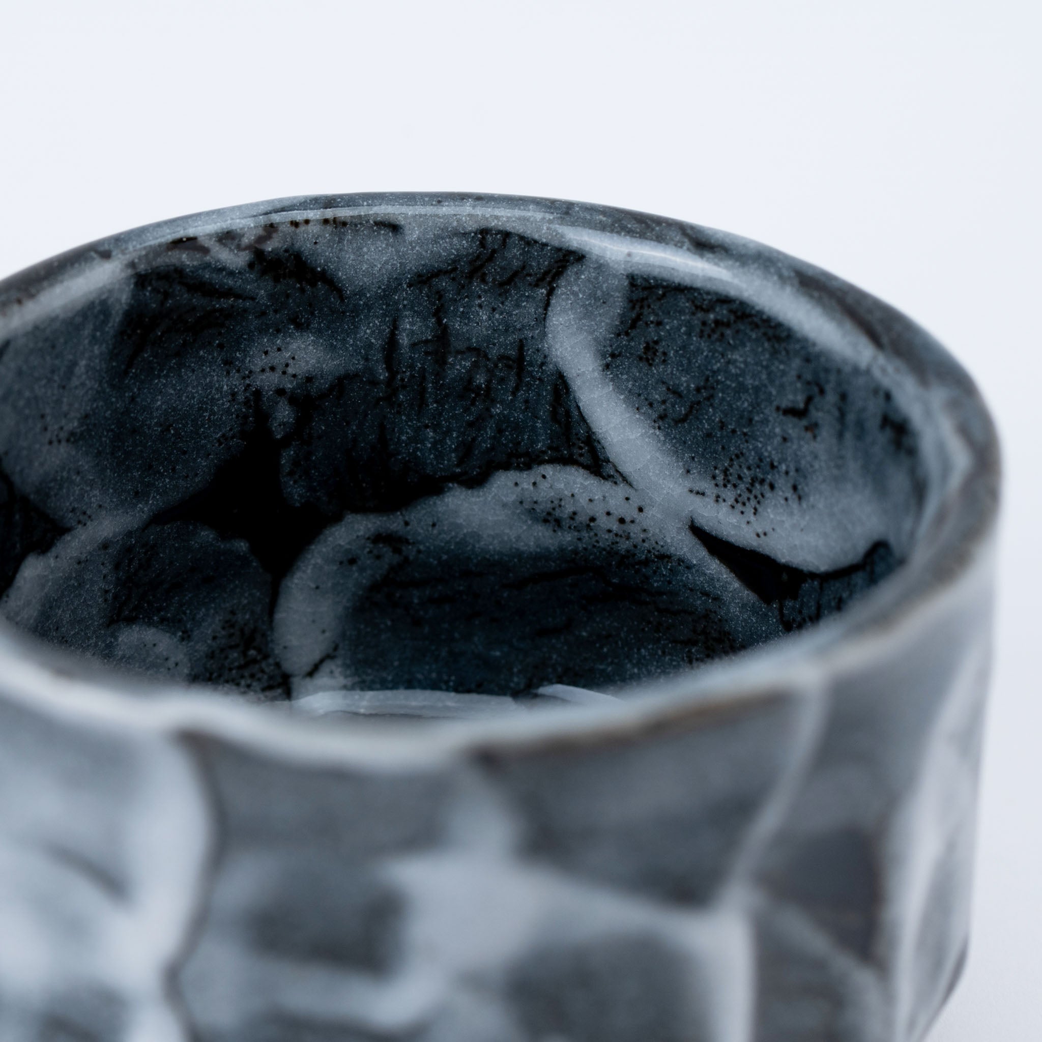 Frosted Charcoal Matcha Bowl