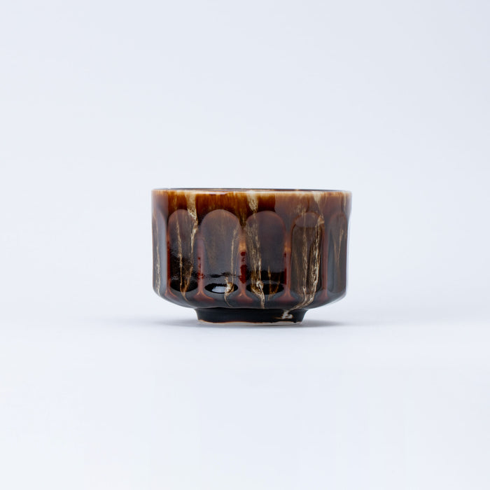 Deep Amber Matcha Bowl