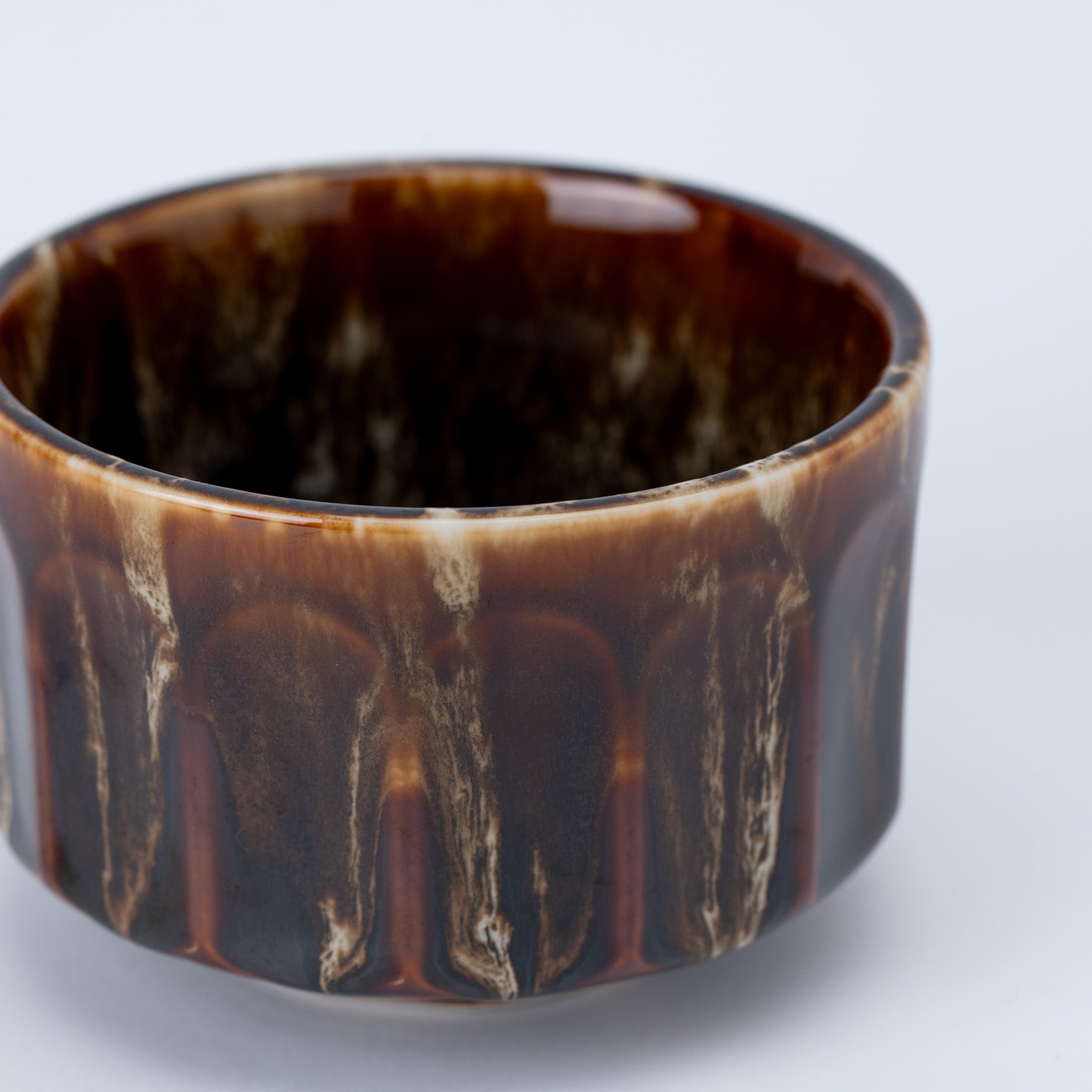 Deep Amber Matcha Bowl