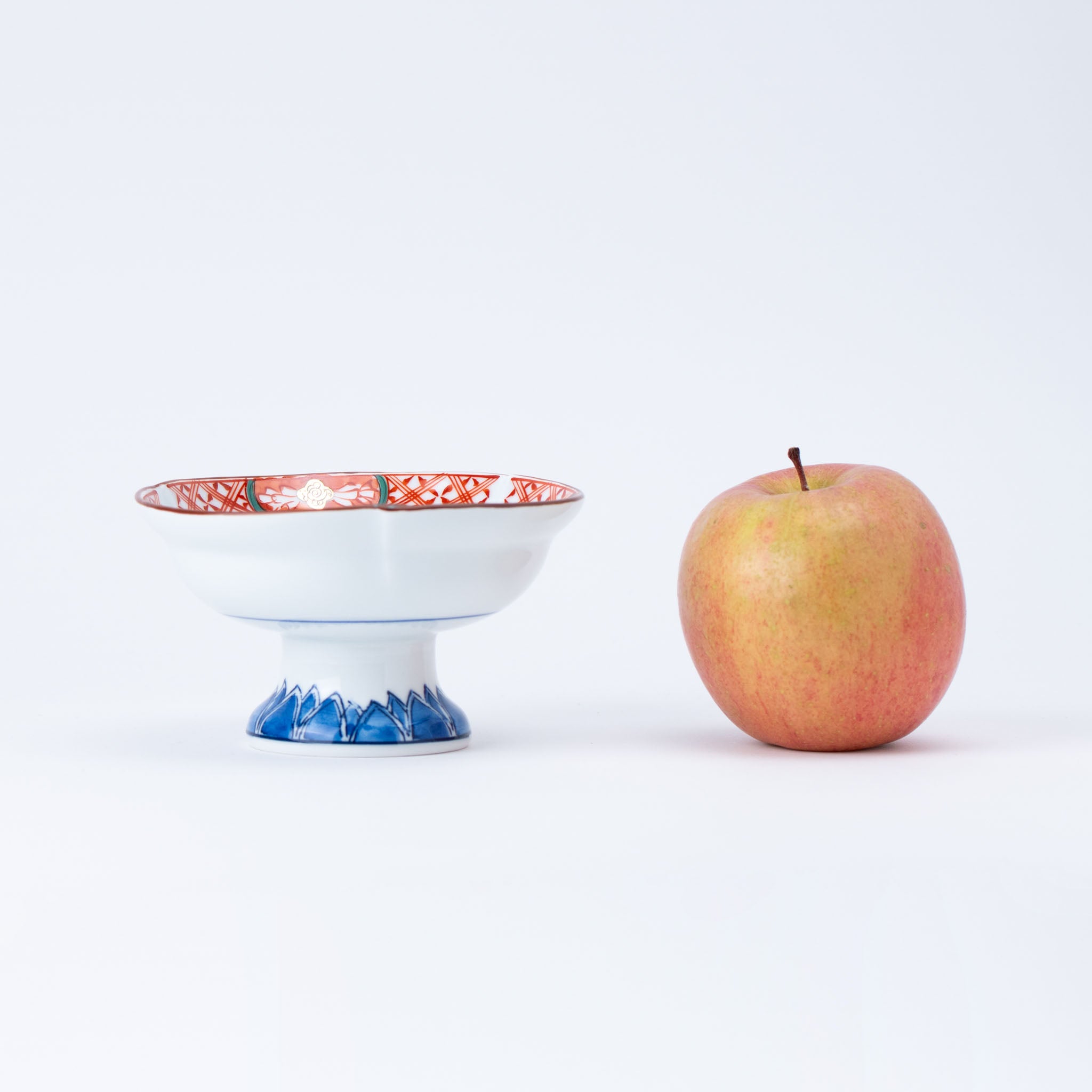 Blue Footed Pedestal Bowl