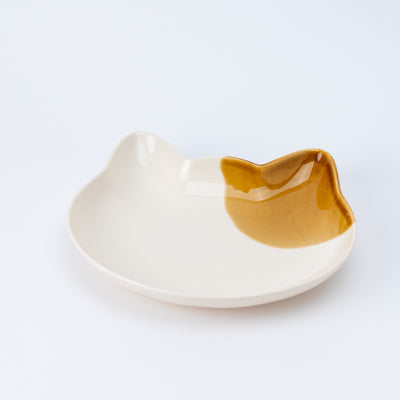 Calico Cat Silhouette Plate